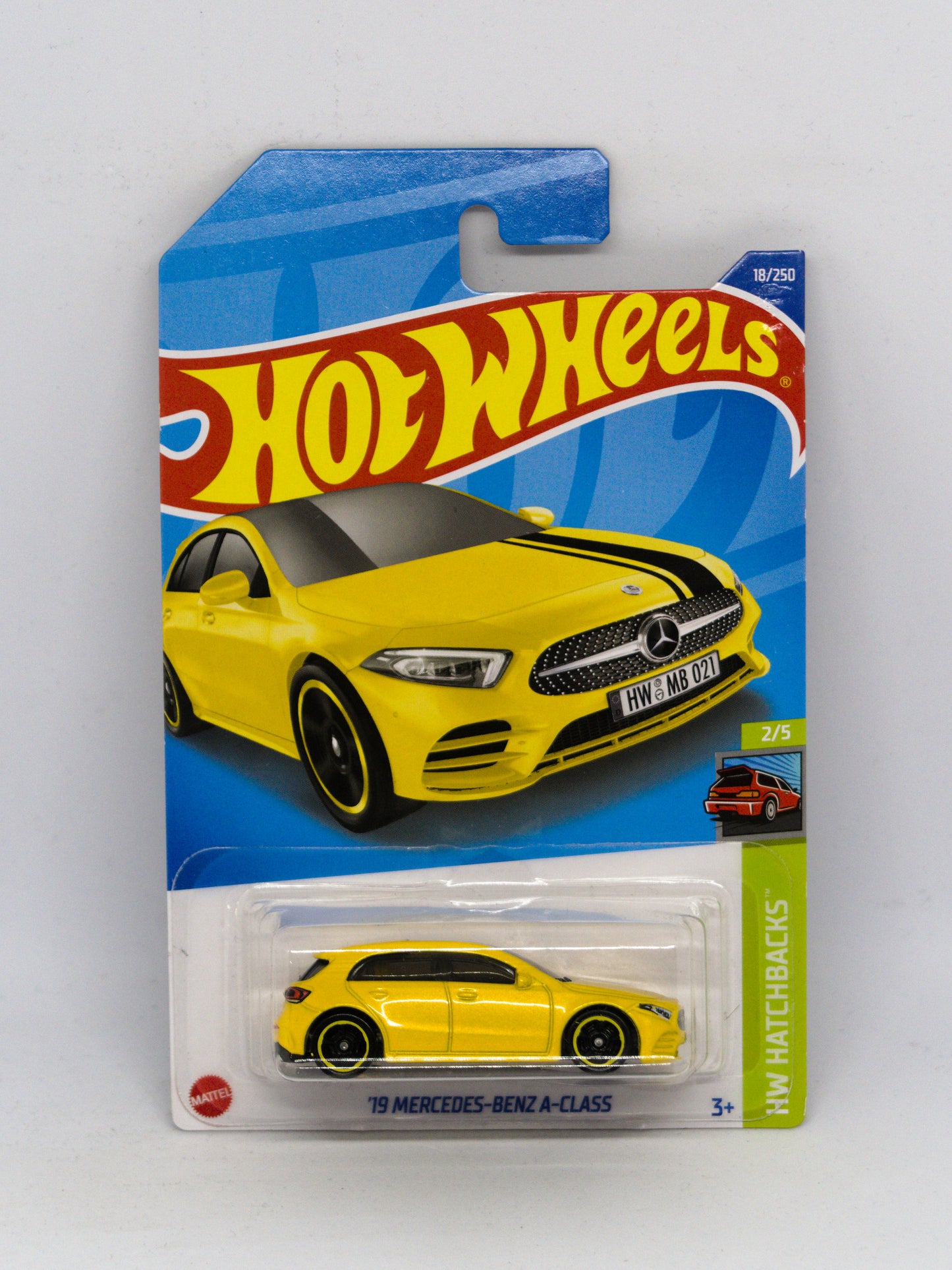 Mercedes-Benz A Klasa Zółta (Lekko uszkodzona)