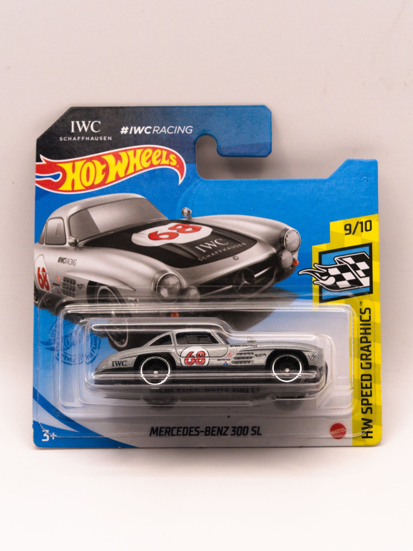 Mercedes-Benz 300 SL IWC Schaffhausen Srebrny SHORT