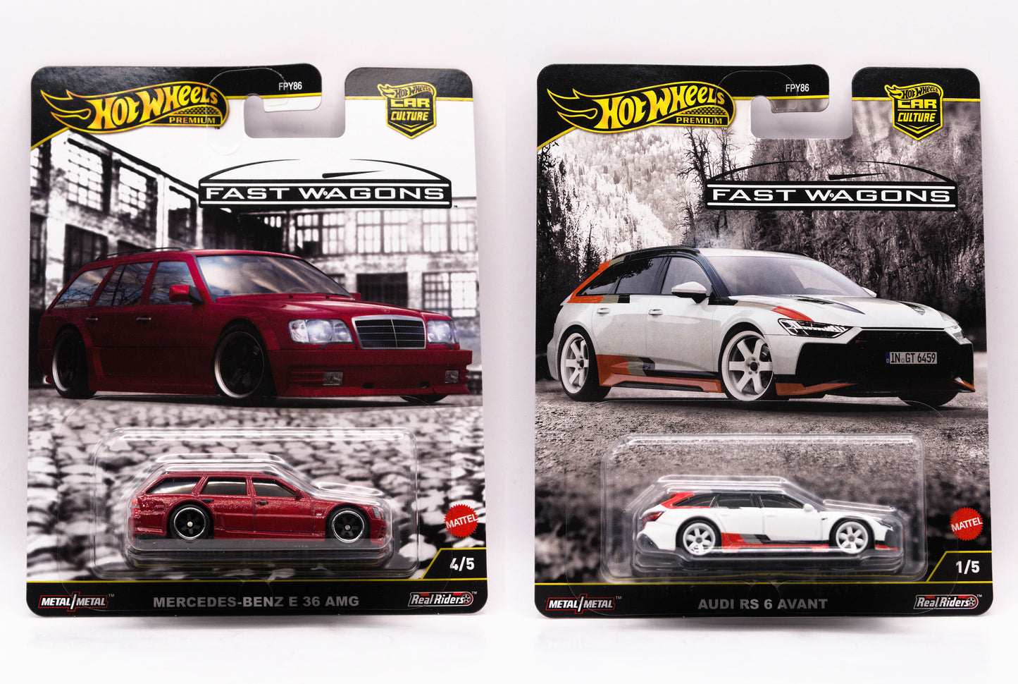 DUET Mercedes Benz E 36 AMG + Audi RS 6 Avant Fast Wagons Premium