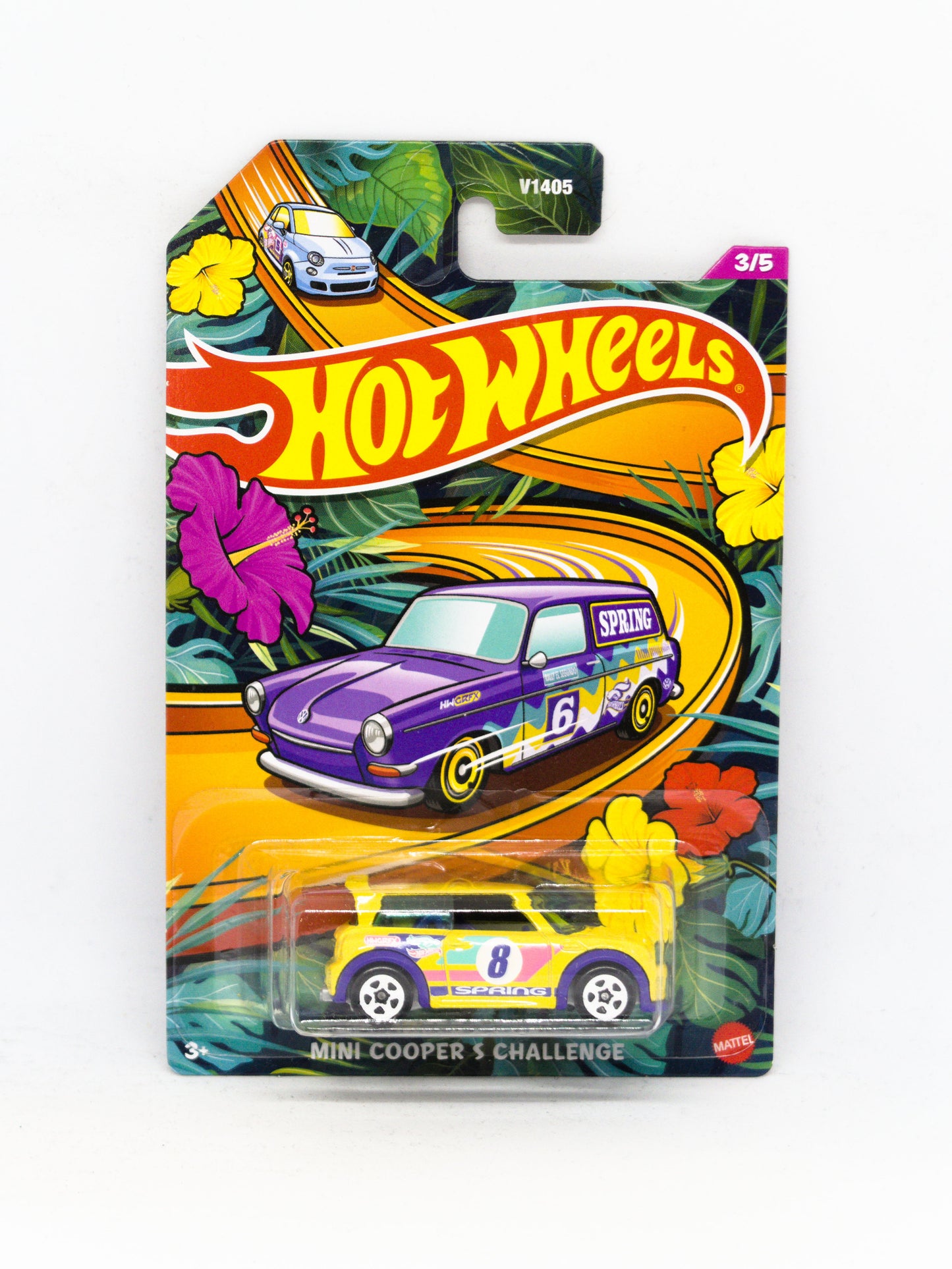 Mini Cooper S Challenge Żółty Spring