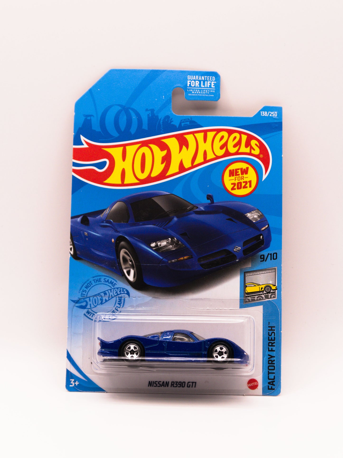 Nissan R390 GT1 Niebieski *Uszkodzony Blister