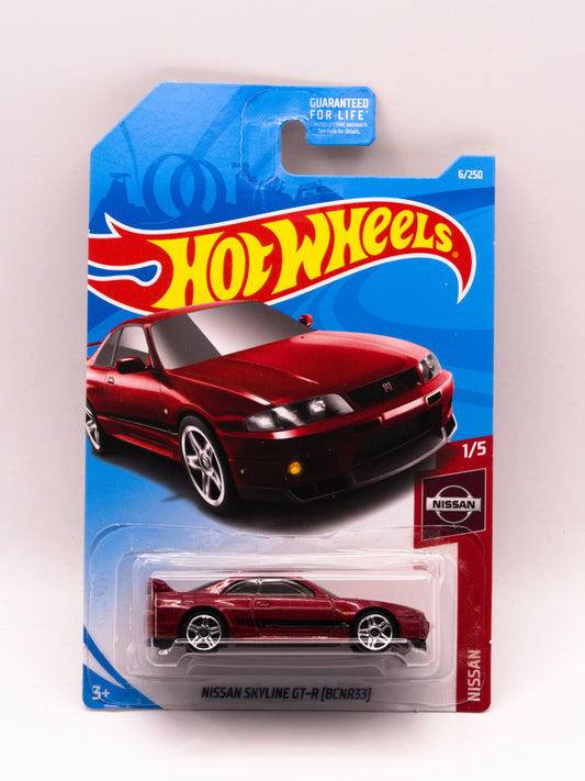 Nissan Skyline GT-R R33 Czerwony