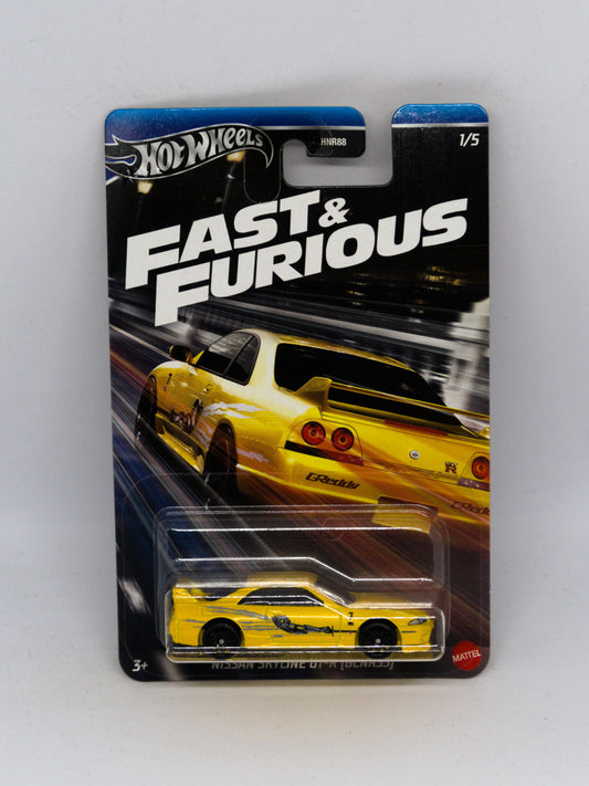 Nissan Skyline R33 Żółty Fast and Furious