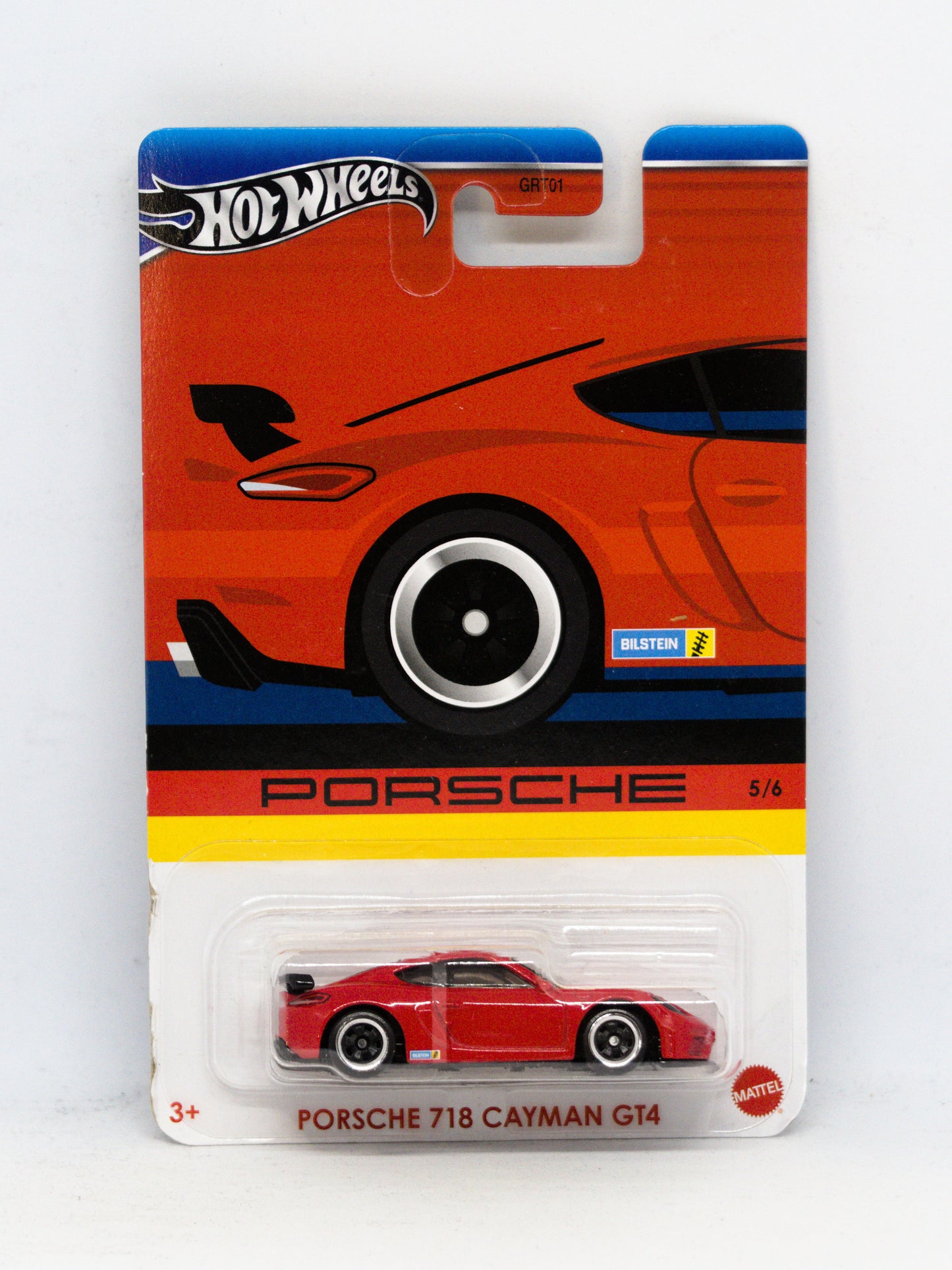 Porsche 718 Cayman GT4 Czerwony