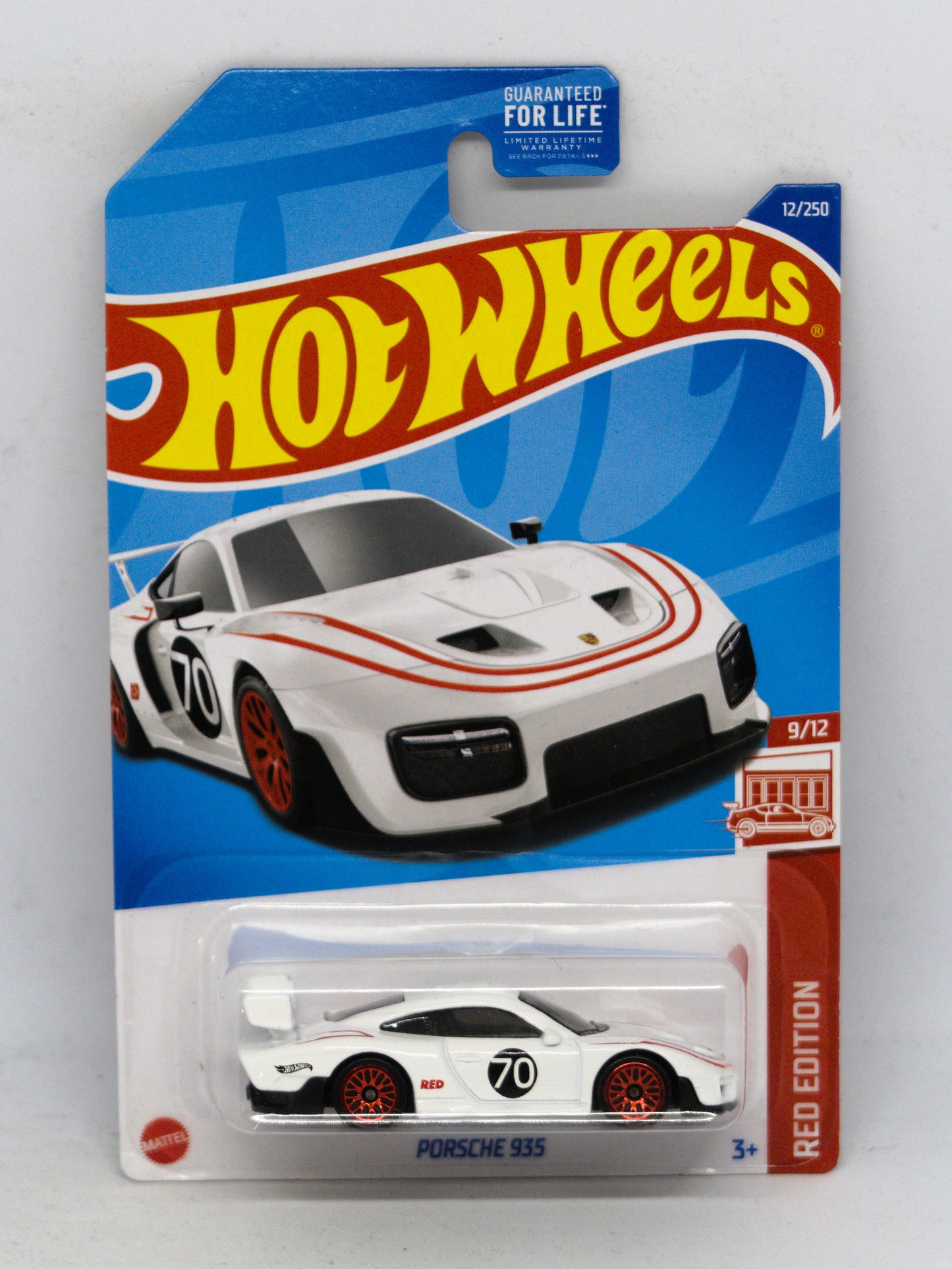 Porsche 935 Biały Red Edition
