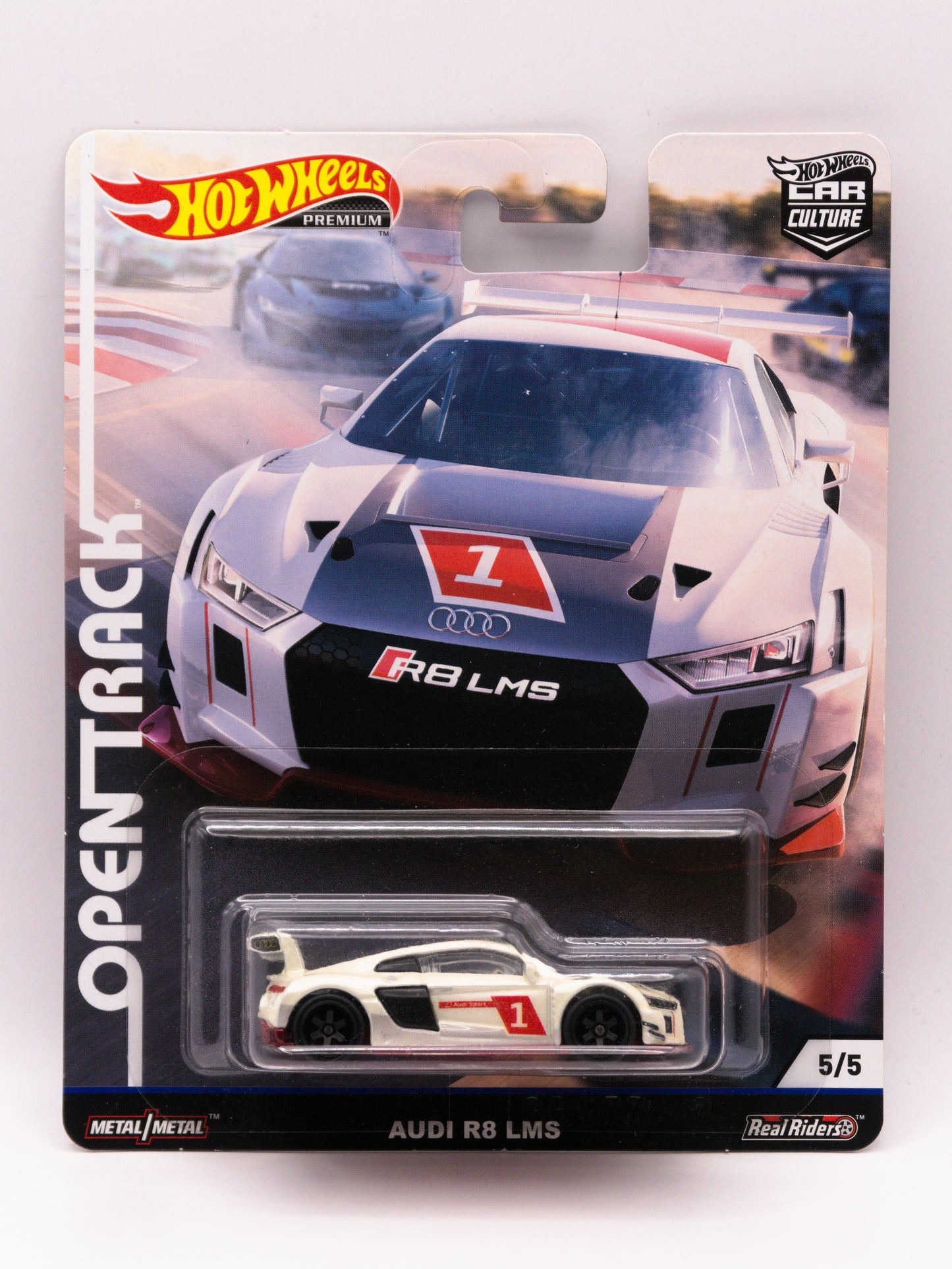 Audi R8 LMS Open Track Biały Premium