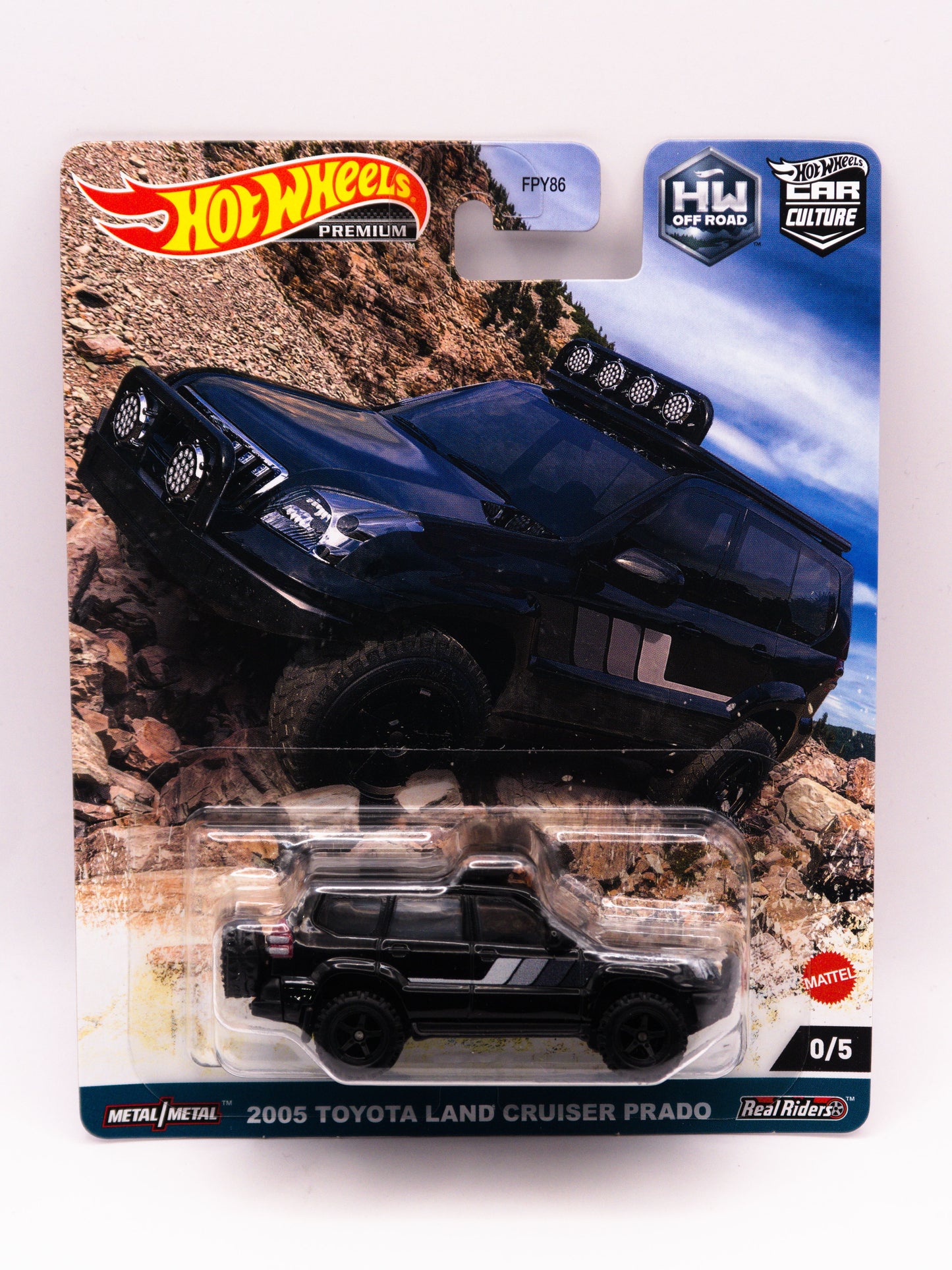 CHASE 2005 Toyota Land Cruiser Prado Czarny