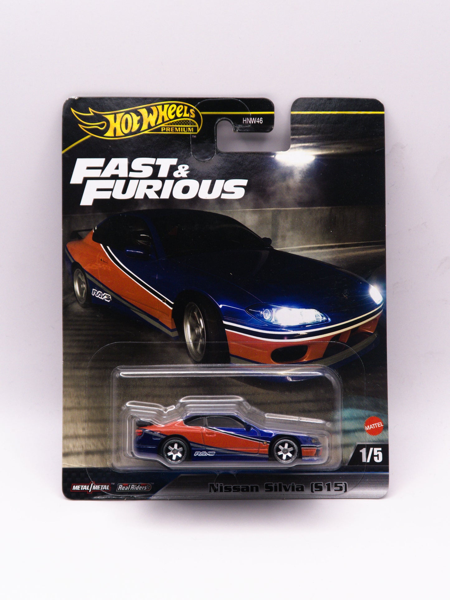Nissan Silvia S15 Premium Mona Lisa Fast and Furious Niebieski *Karta