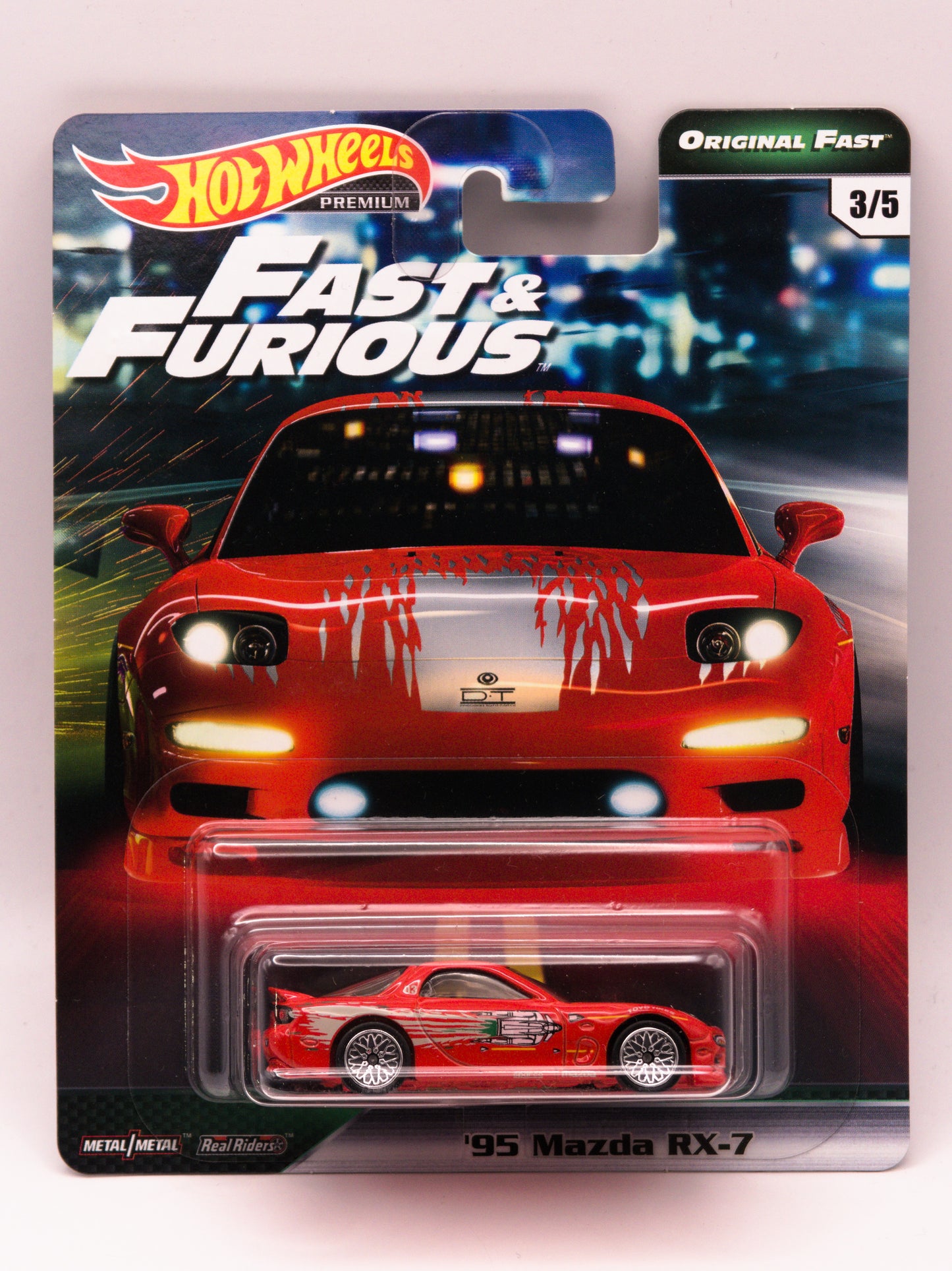 '95 Mazda RX-7 Premium Fast and Furious Czerwony Premium