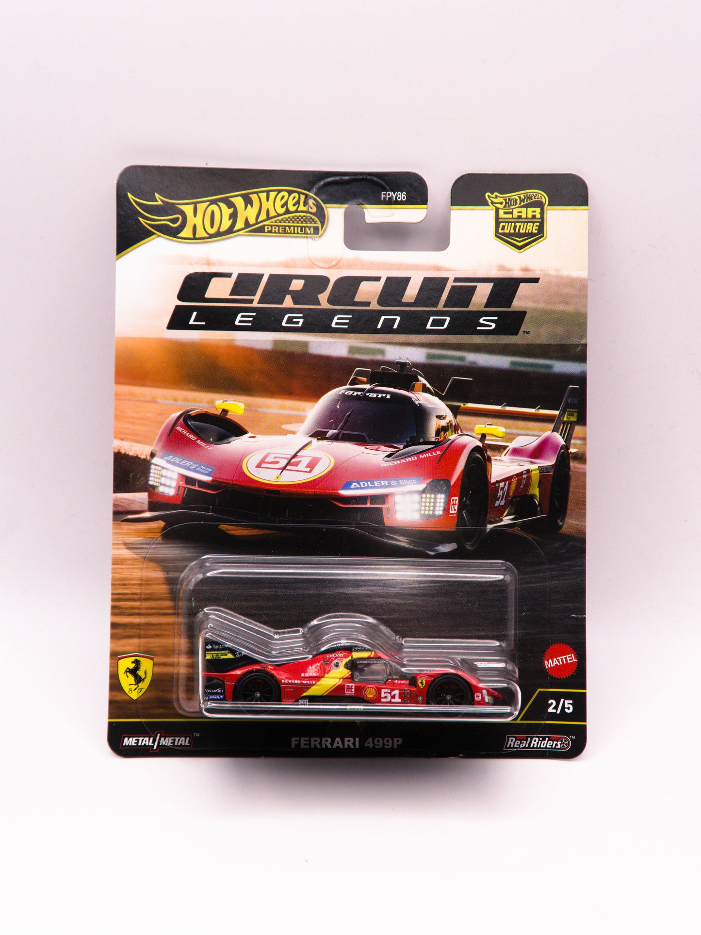 Ferrari 499 P Czerwony Circuit Legends