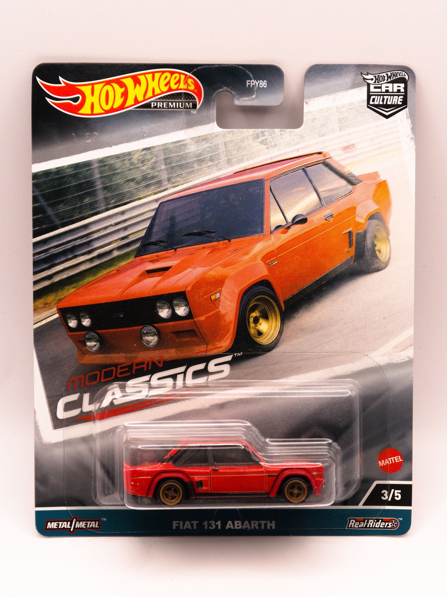 Fiat 131 Abarth Premium Pomarańczowy