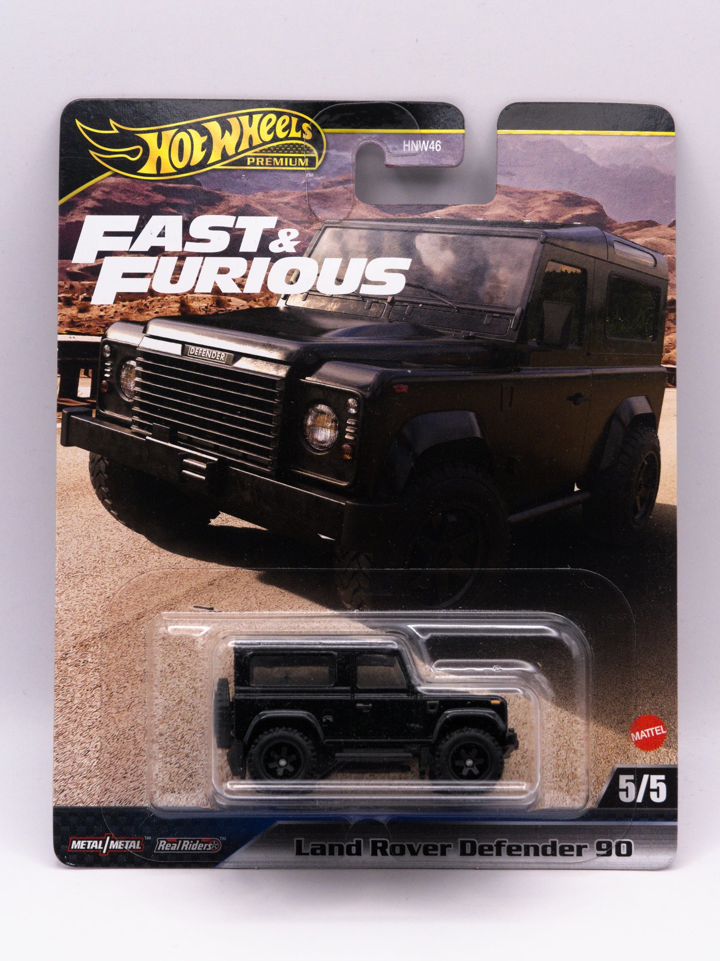 Land Rover Defender 90 Czarny Fast and Furious Premium