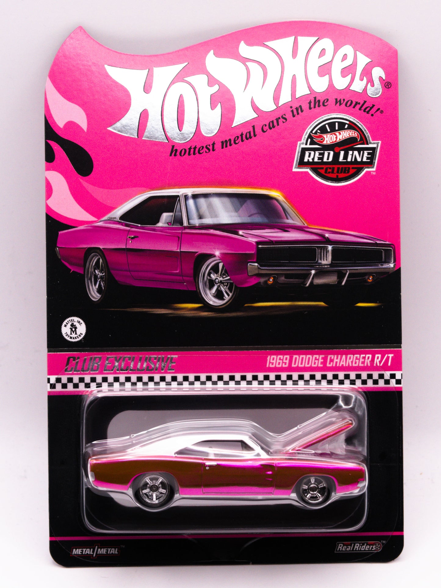 Red Line Club RLC 1969 Dodge Charger R/T Różowy