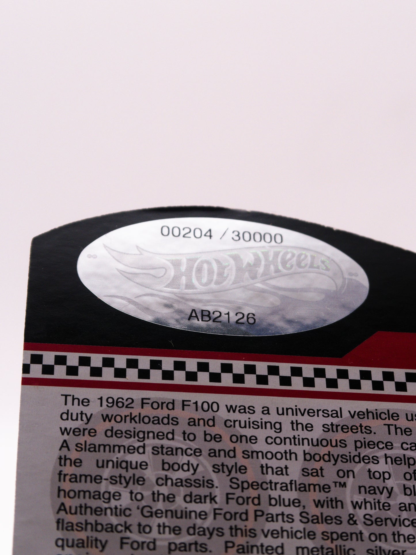Red Line Club RLC 1962 Ford F100 Niebieski #204/30000