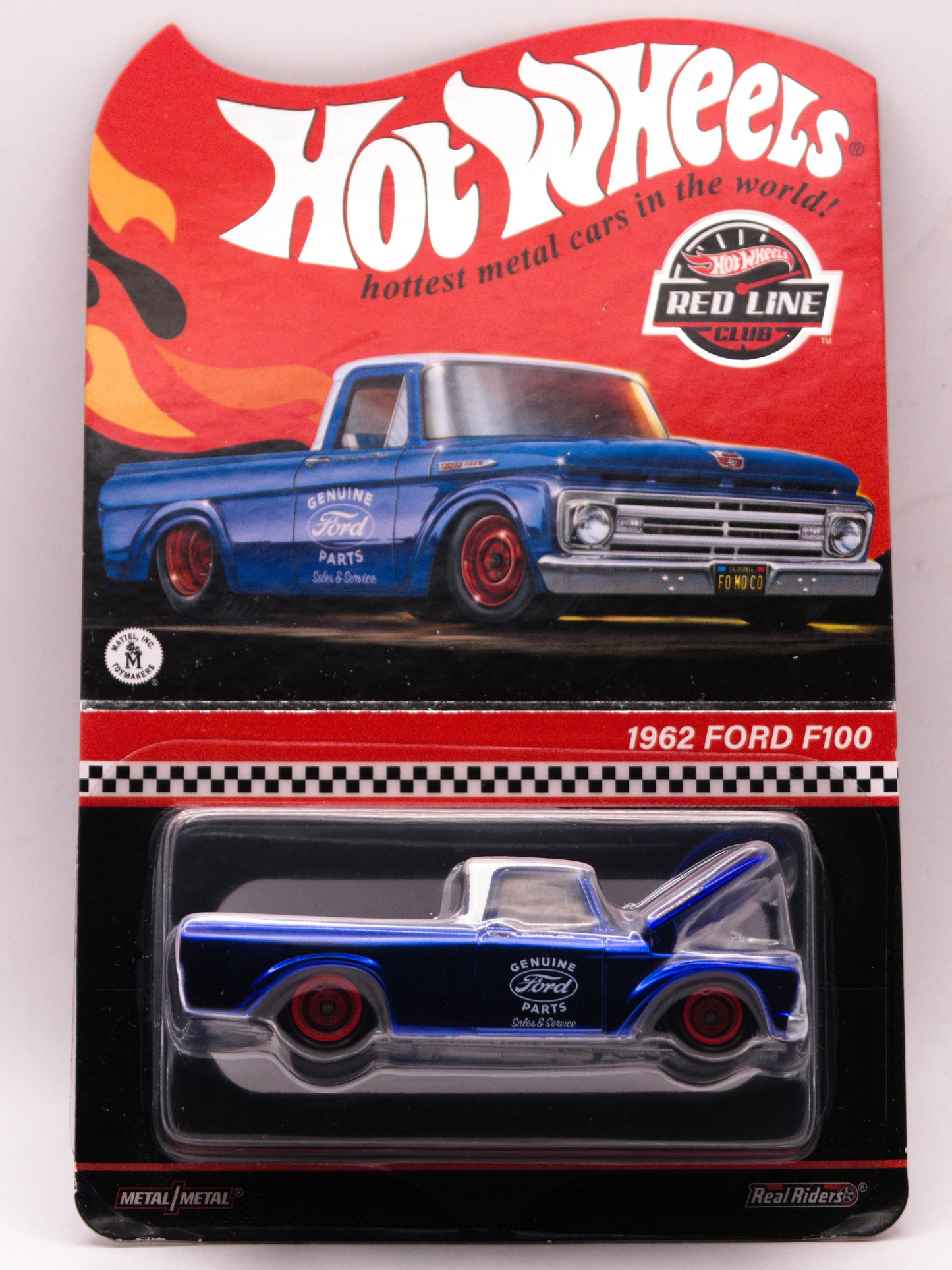 Red Line Club RLC 1962 Ford F100 Niebieski #10912/30000