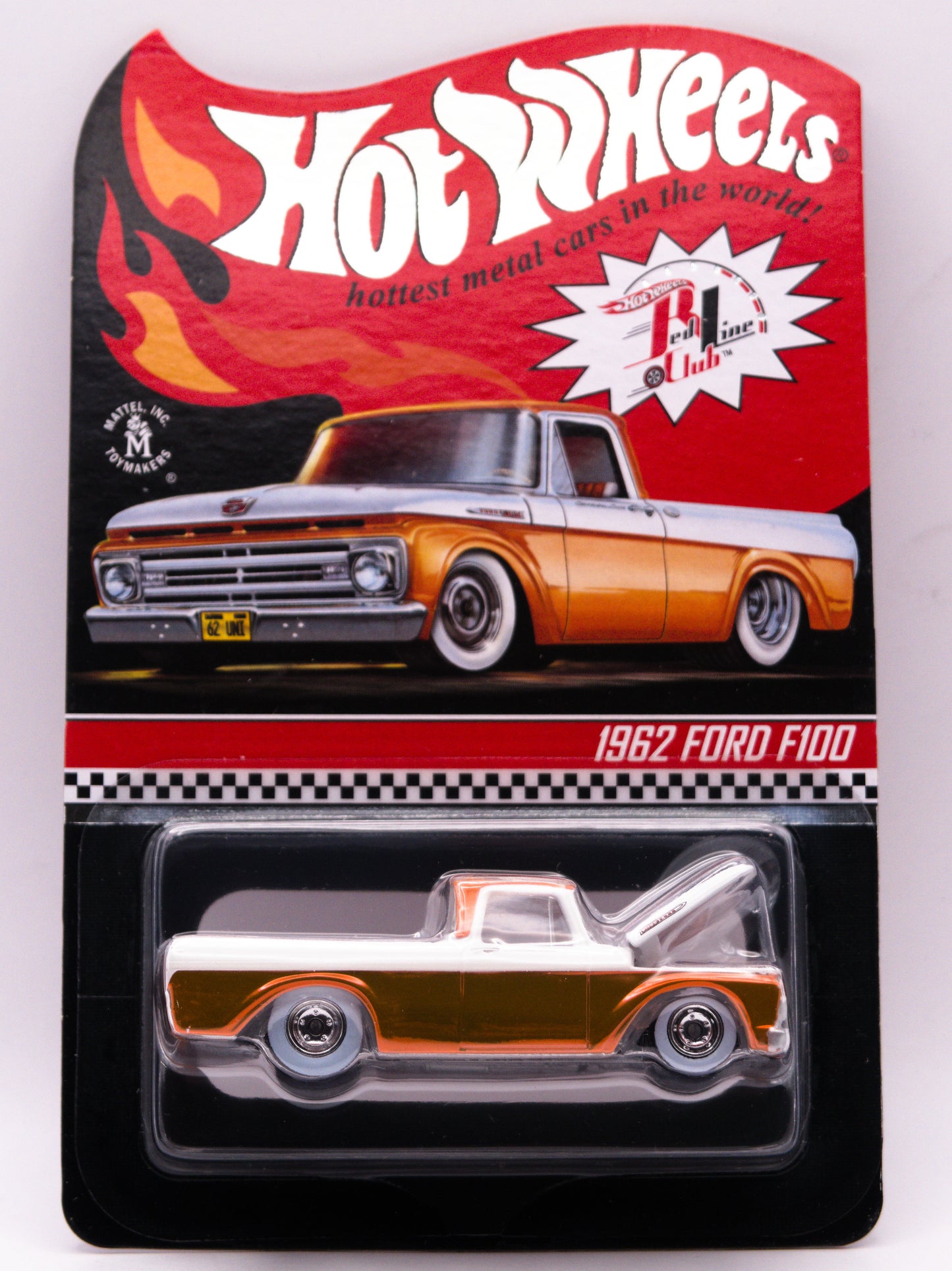 Red Line Club RLC 1962 Ford F100 Pomarańczowy #14790/25000