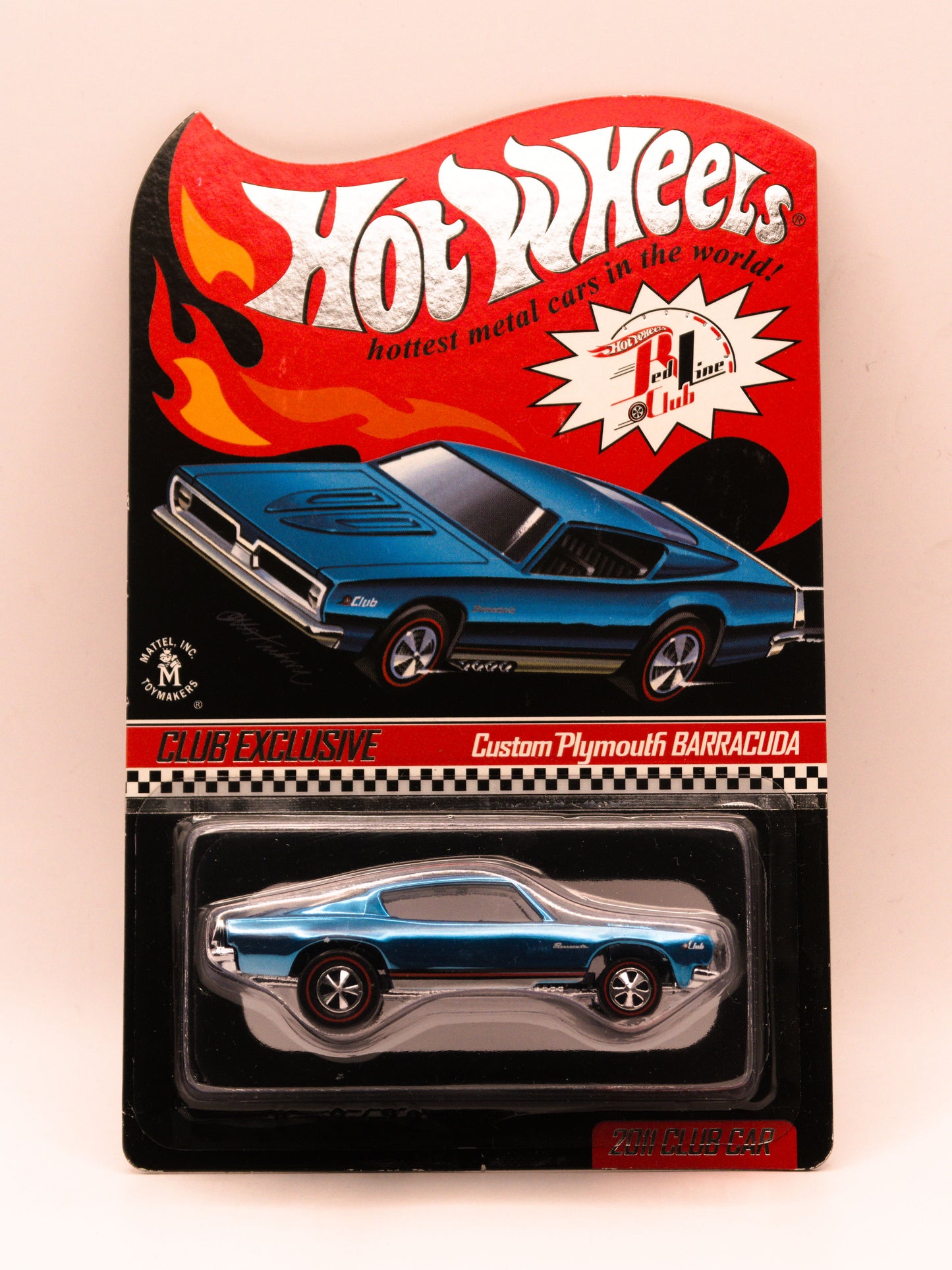 Red Line Club RLC Custom Plymouth Barracuda Niebieski #828/4000