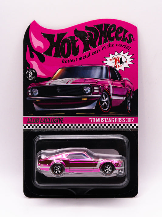 Red Line Club RLC '70 Mustang Boss 302 Różowy Pink Party