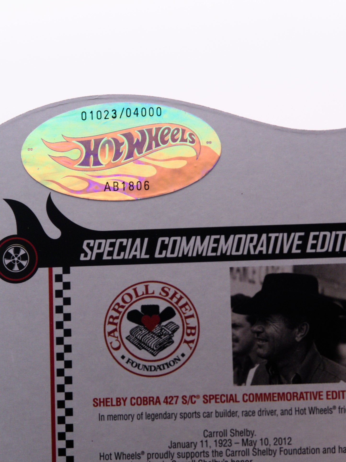 Red Line Club RLC Special Commemorative Edition Shelby Cobra 427 S/C Niebieski #1023/4000
