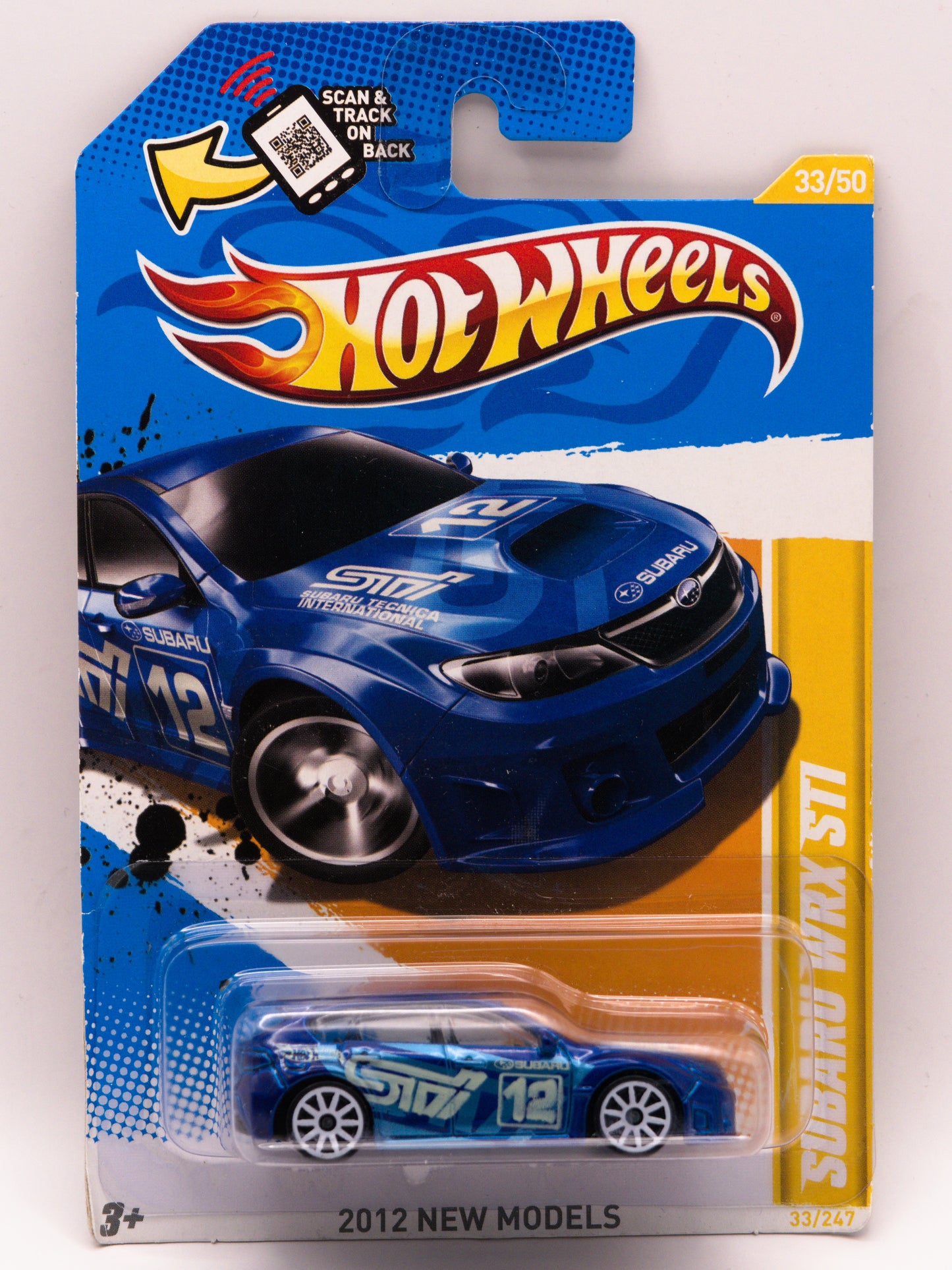 Subaru WRX STI Niebieski