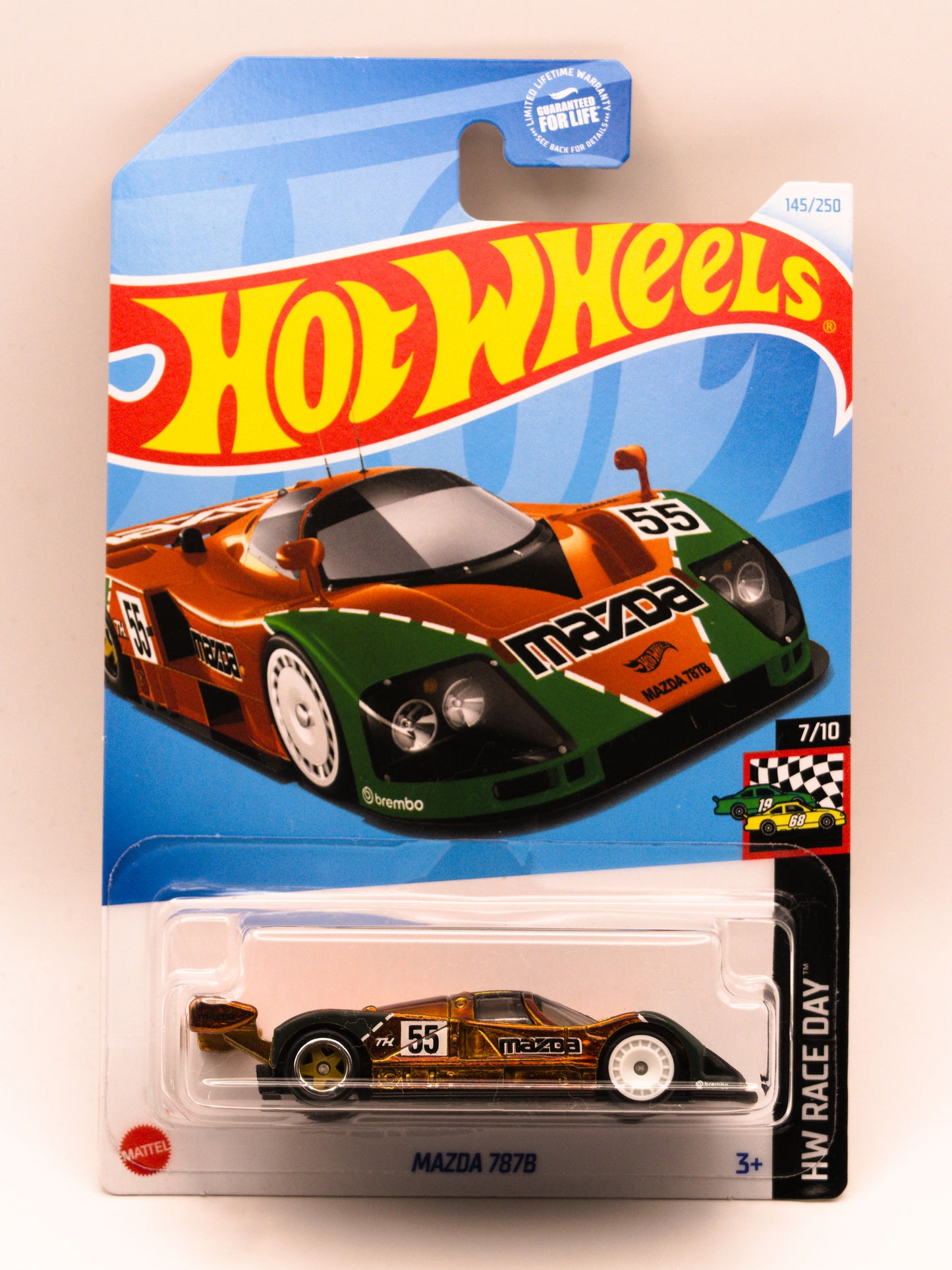 Super Treasure Hunt Mazda 787b Pomarańczowy