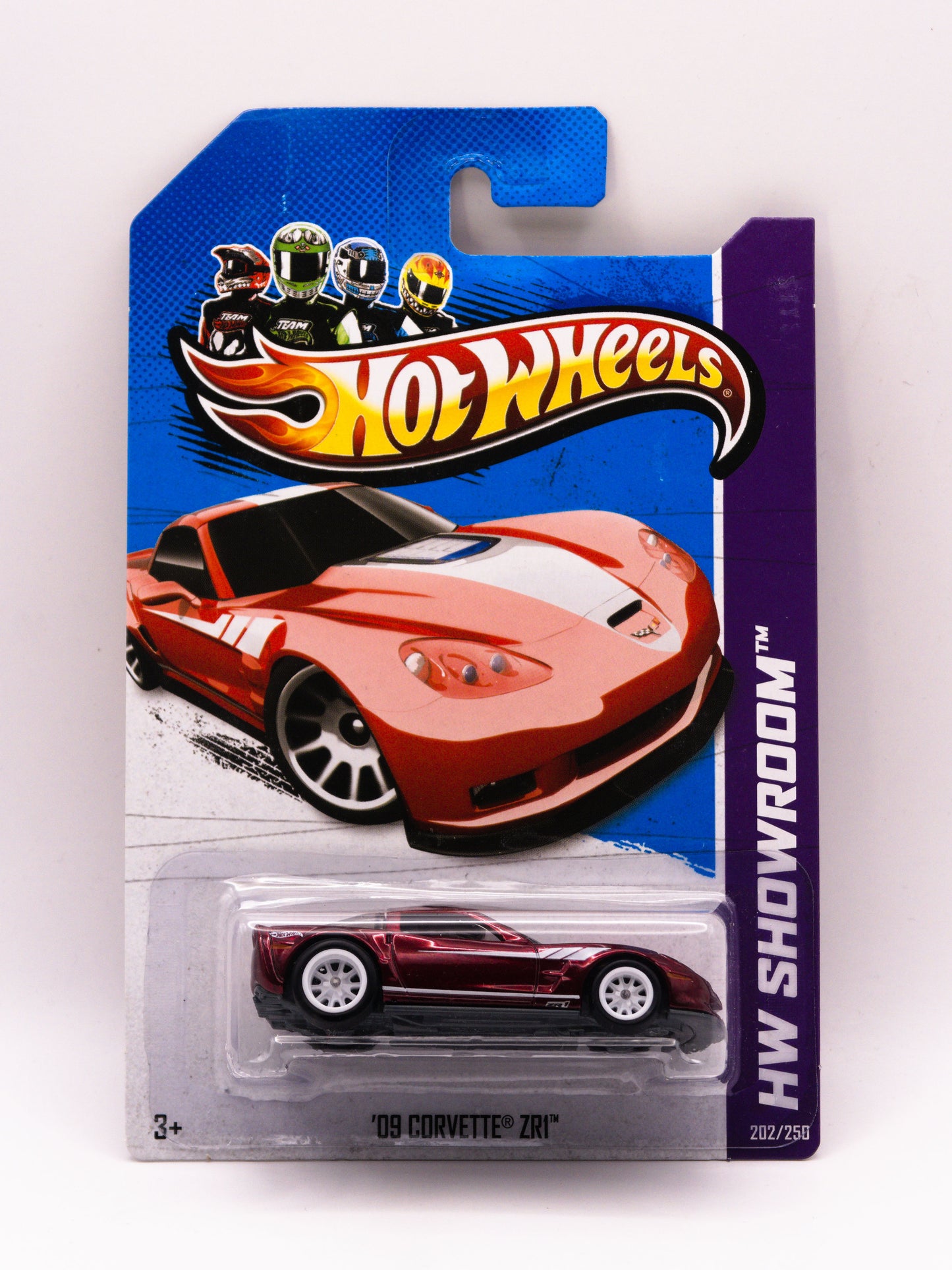 Super Treasure Hunt STH '09 Chevrolet Corvette ZR1 Czerwony