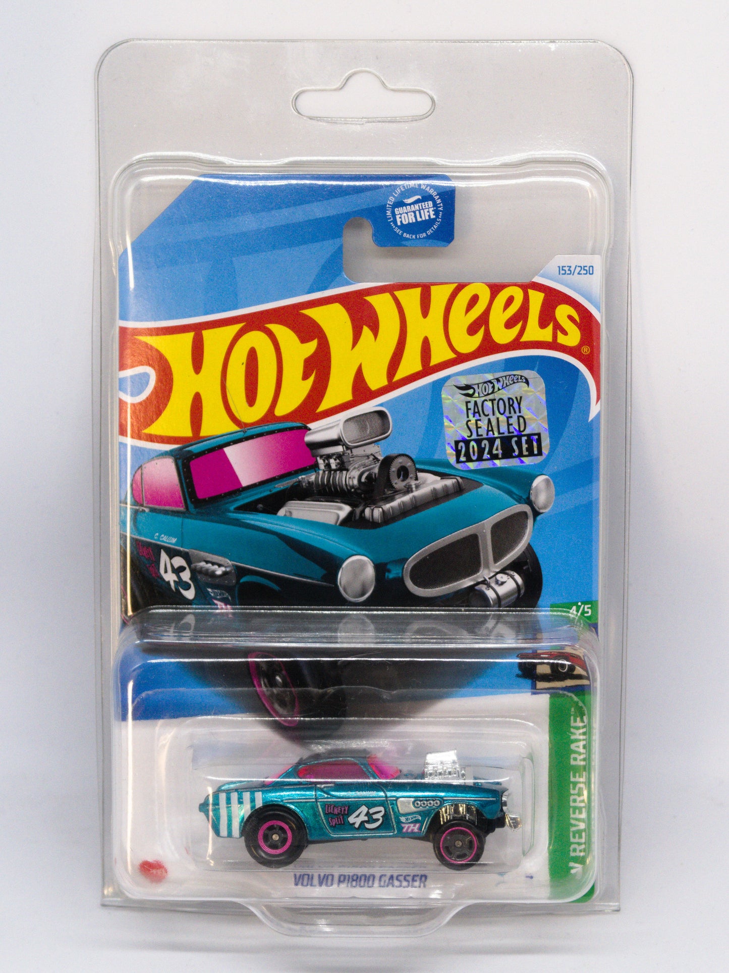 Super Treasure Hunt Volvo P1800 Gasser Factory Sealed