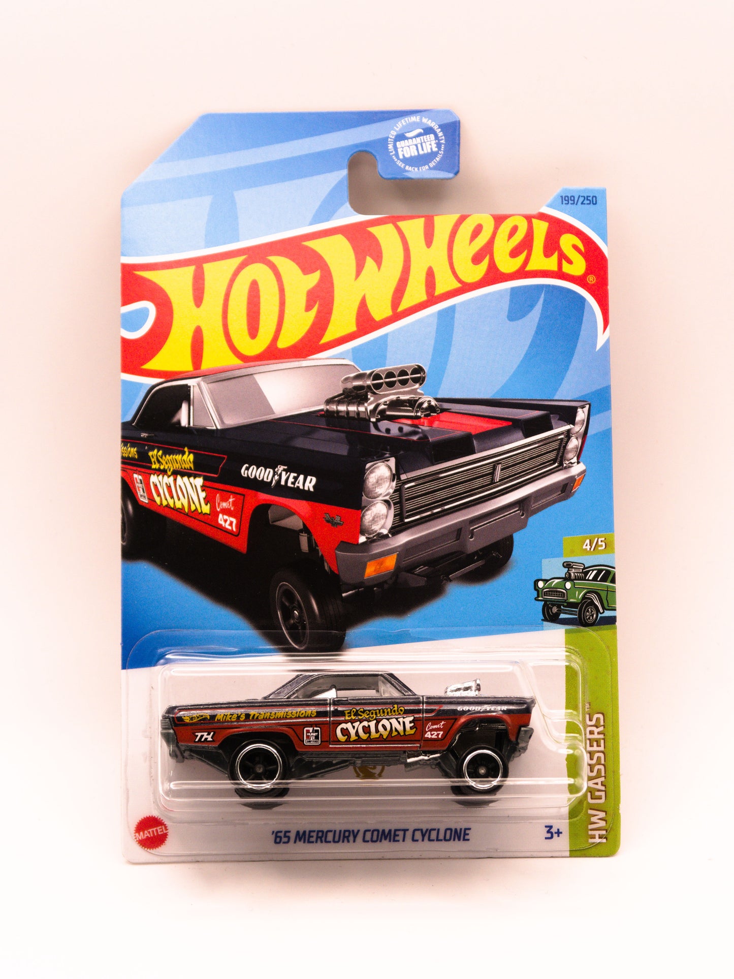 Super Treasure Hunt '65 Mercury Comet Cyclone Czarny