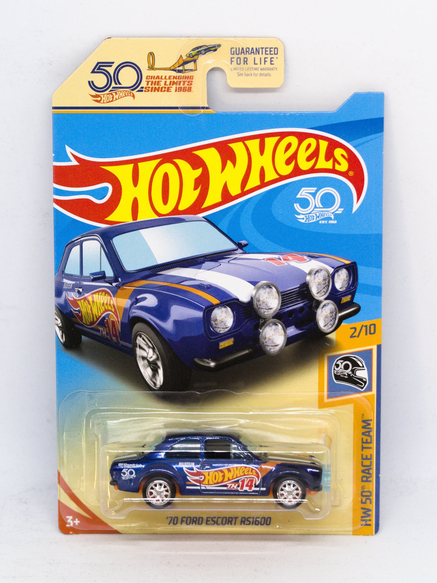 Super Treasure Hunt '70 Ford Escort RS1600 Niebieski