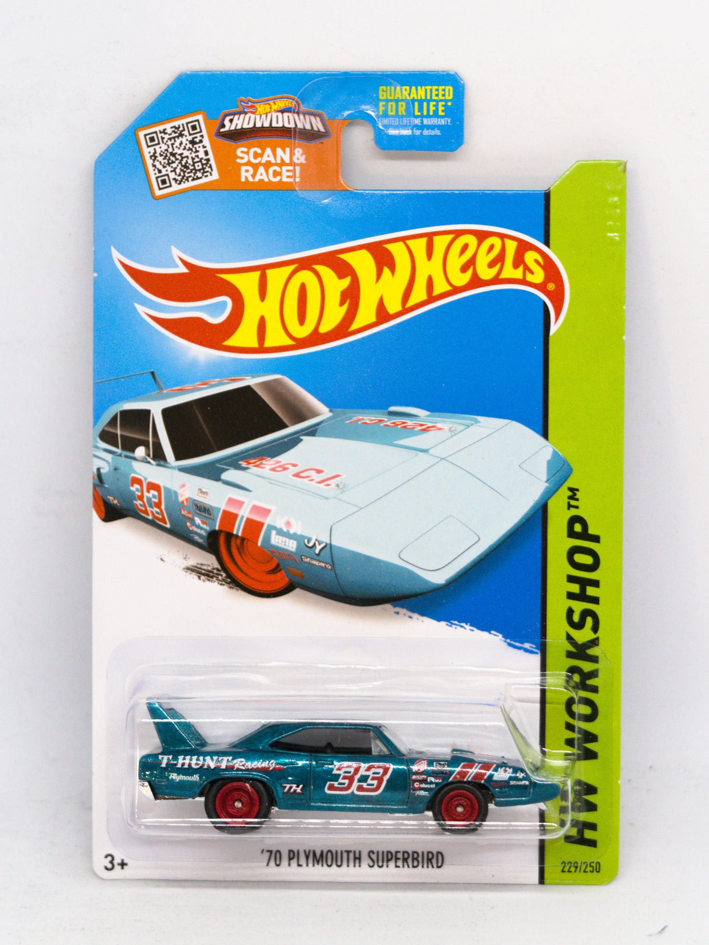 Super Treasure Hunt '70 Plymouth Superbird Niebieski