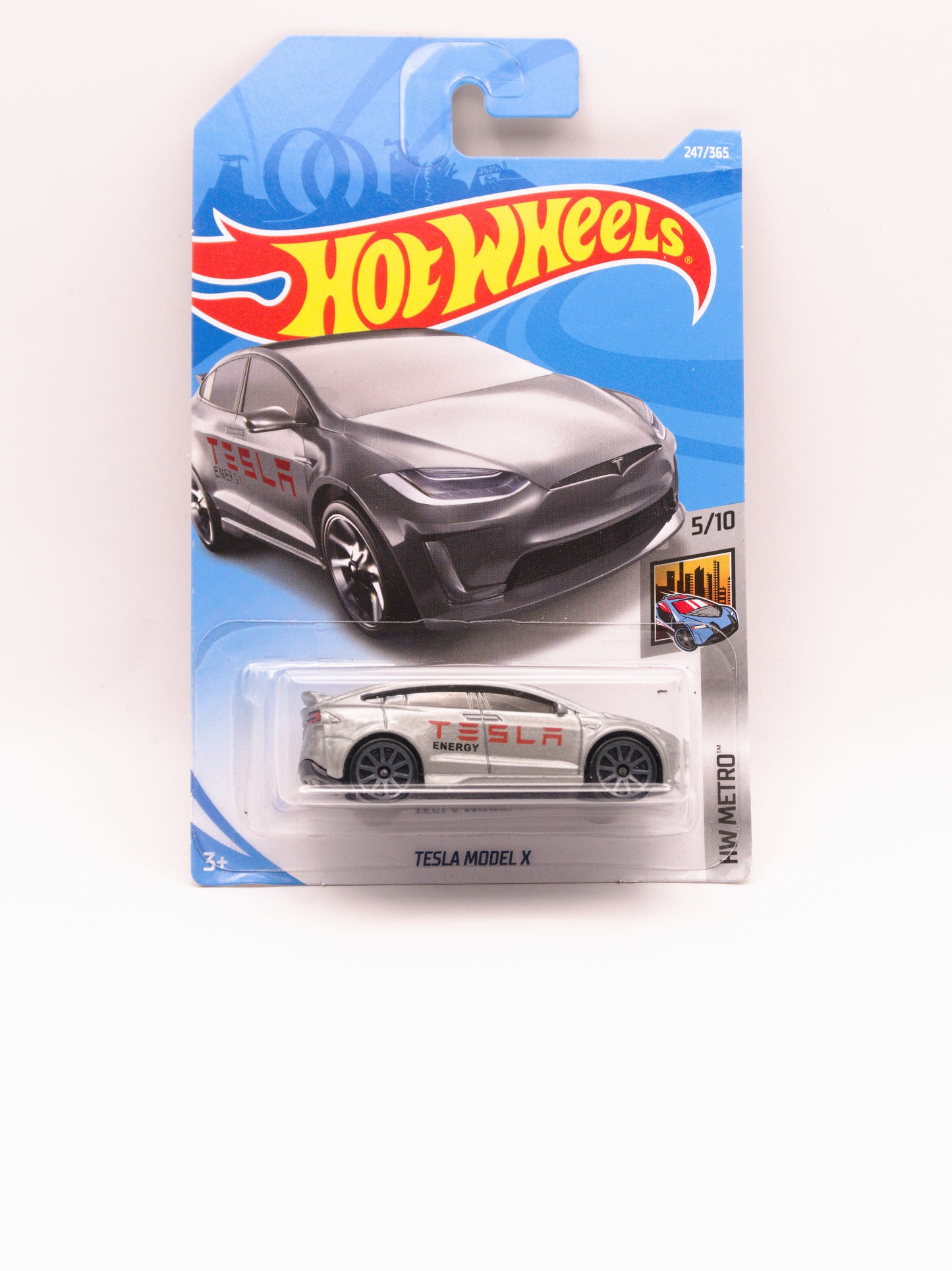 Tesla Model X Srebrny