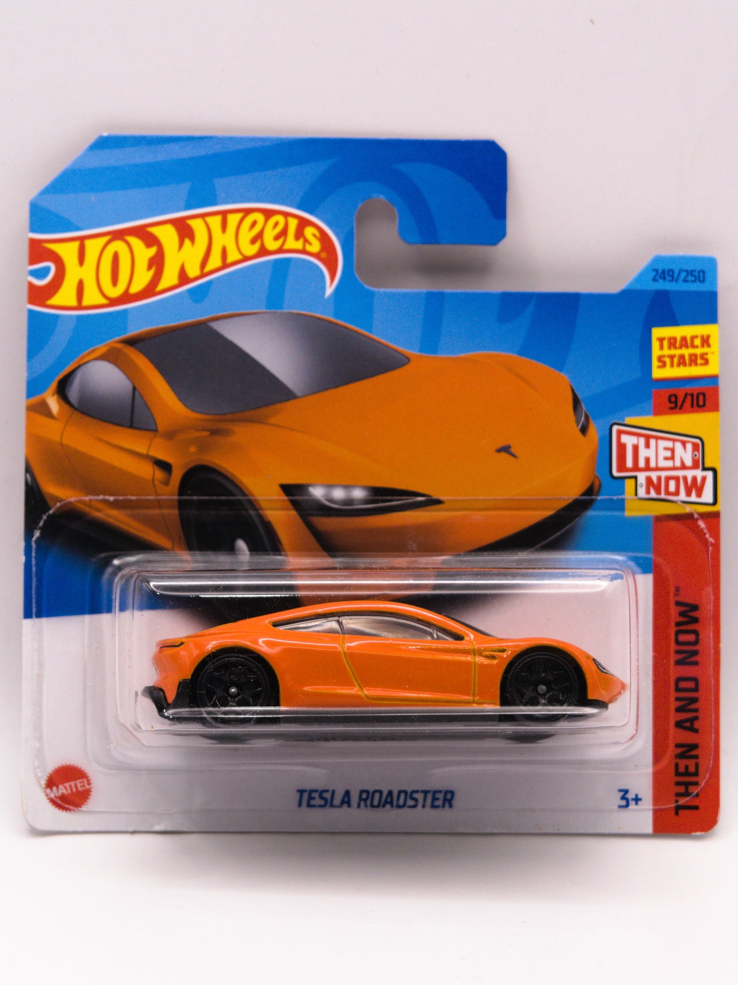 Tesla Roadster Pomarańczowa