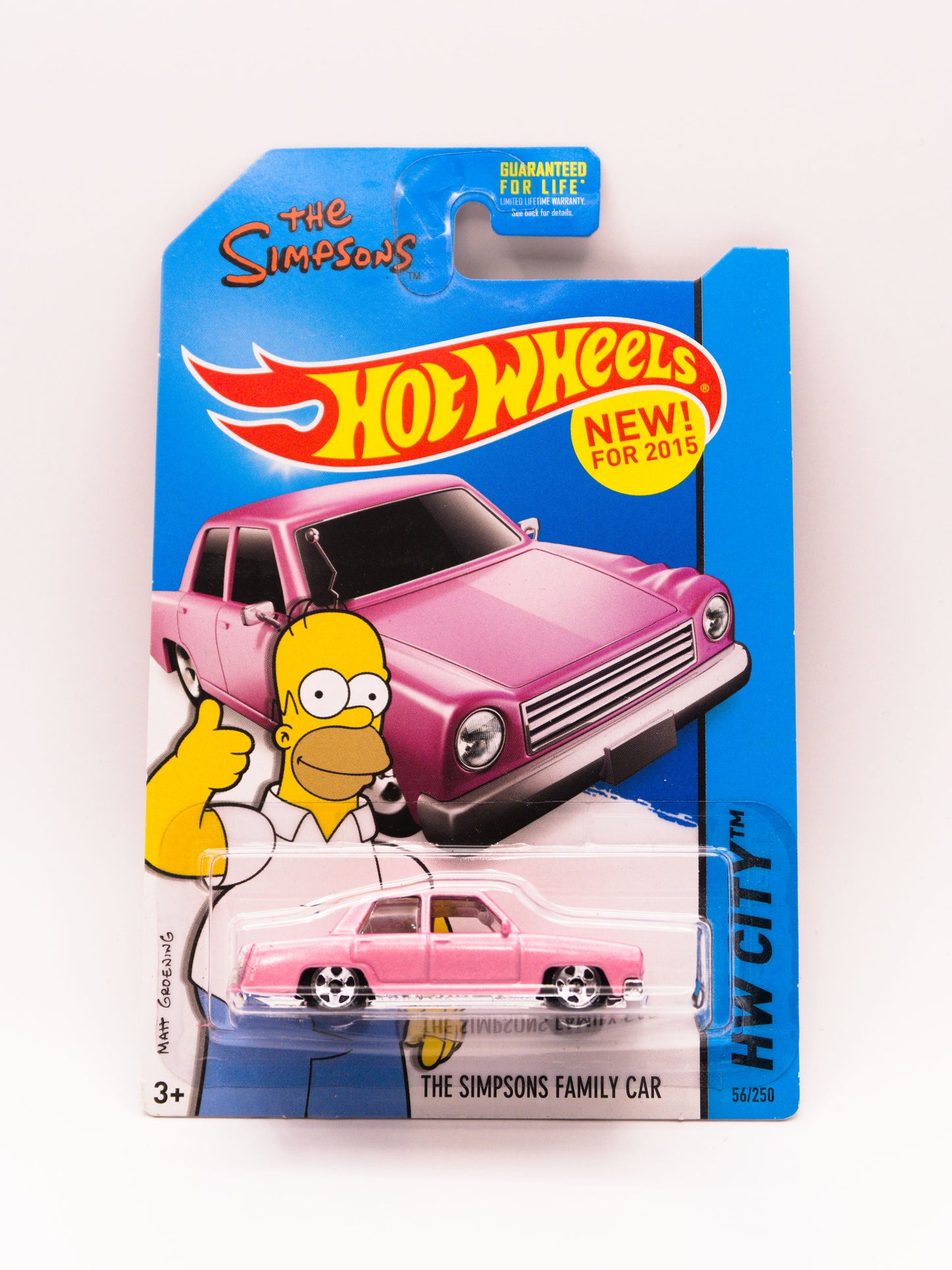 The Simpsons Family Car Różowy