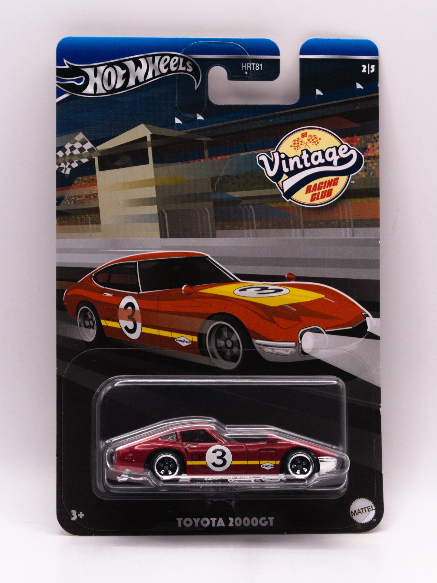 Toyota 2000GT Czerwony