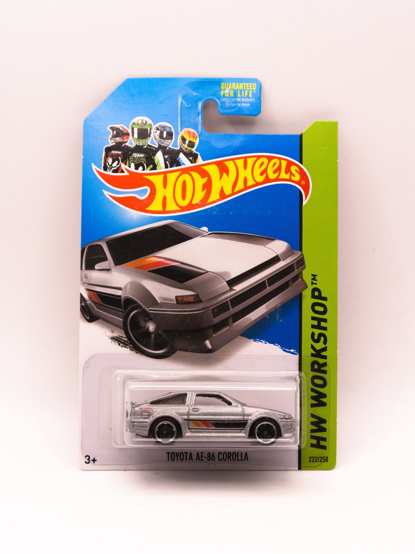 Toyota AE-86 Corolla Srebrny