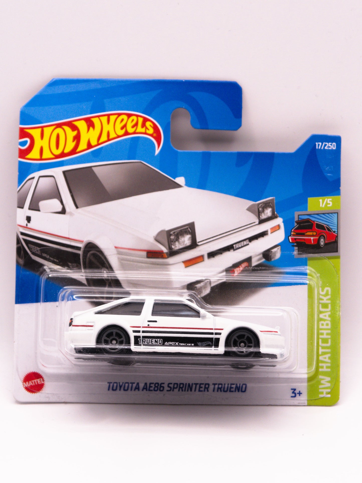 Toyota AE86 Sprinter Trueno Biała