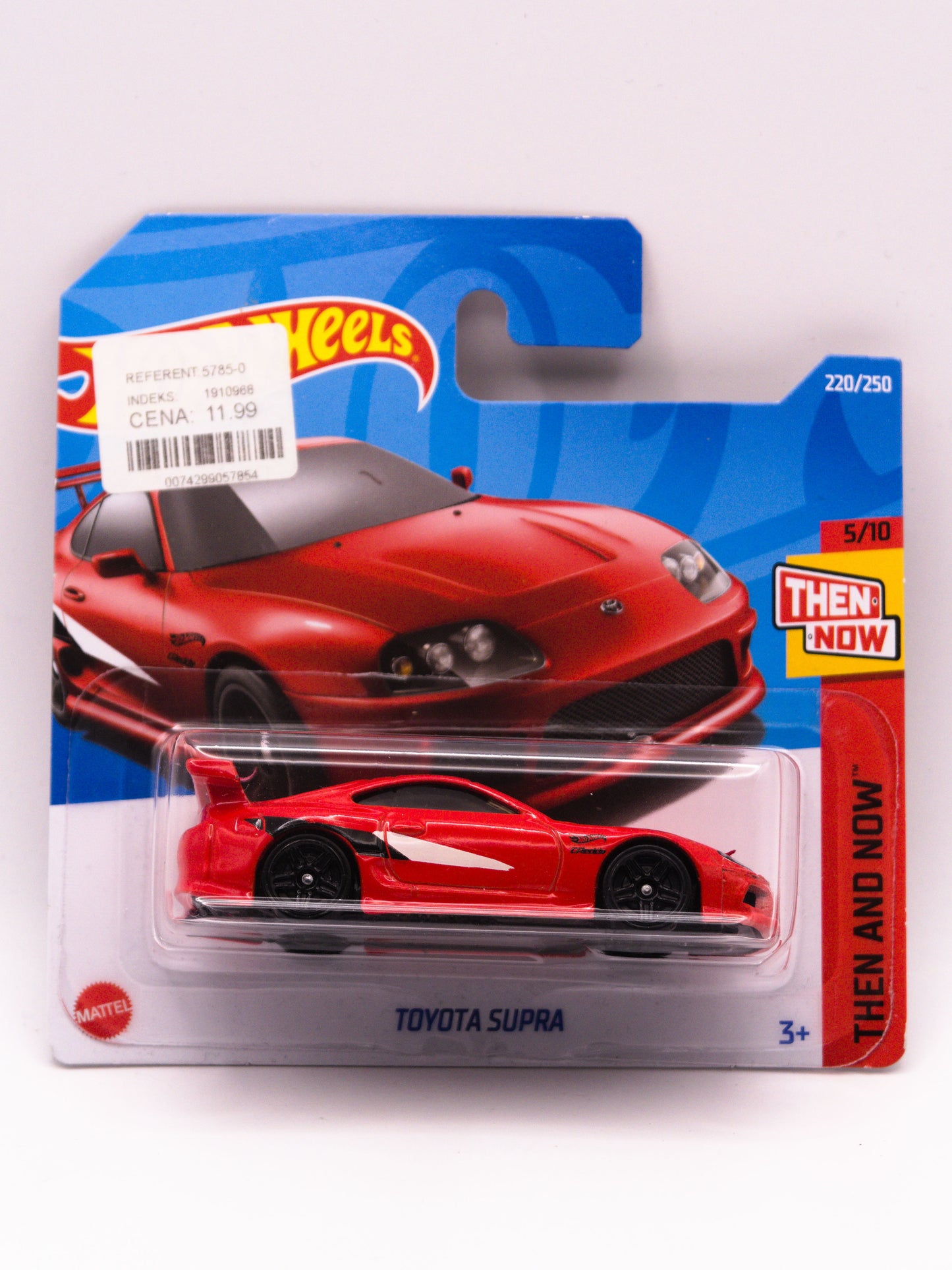 Toyota Supra Czerwona *Naklejka