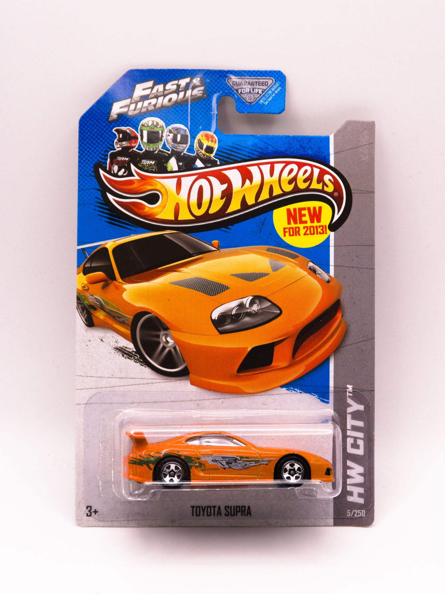 Toyota Supra Pomarańczowa Fast and Furious