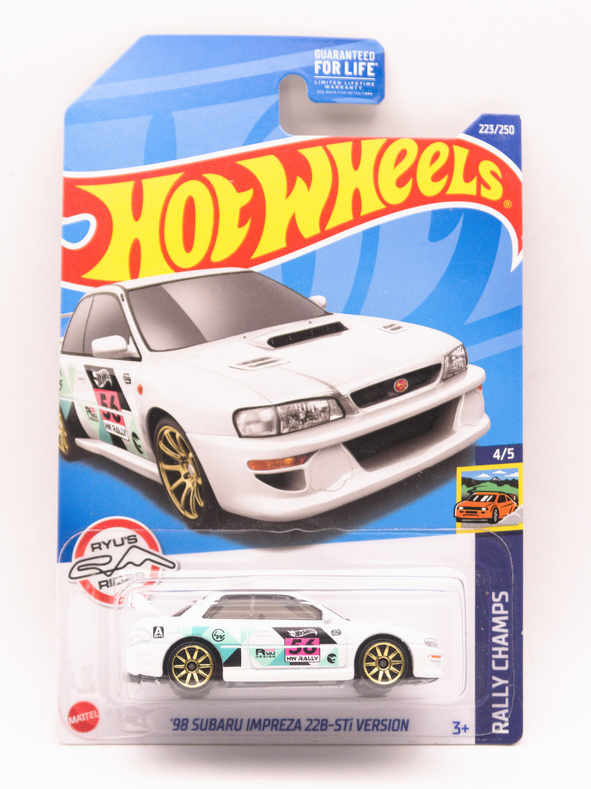 Treasure Hunt TH '98 Subaru Impreza 22B-STi Version Biały