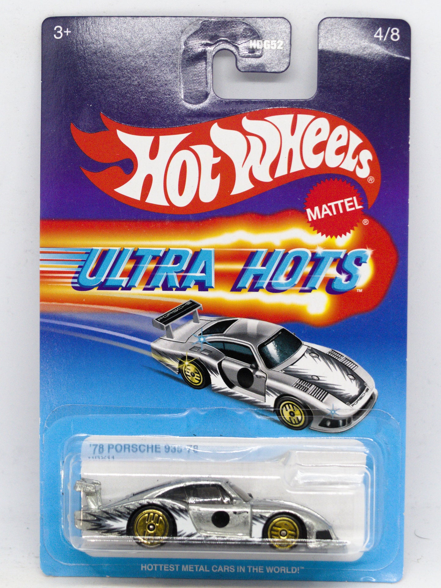 '78 Porsche 935-78 Srebrny Ultra Hots *Uszkodzony róg karty Prawy górny