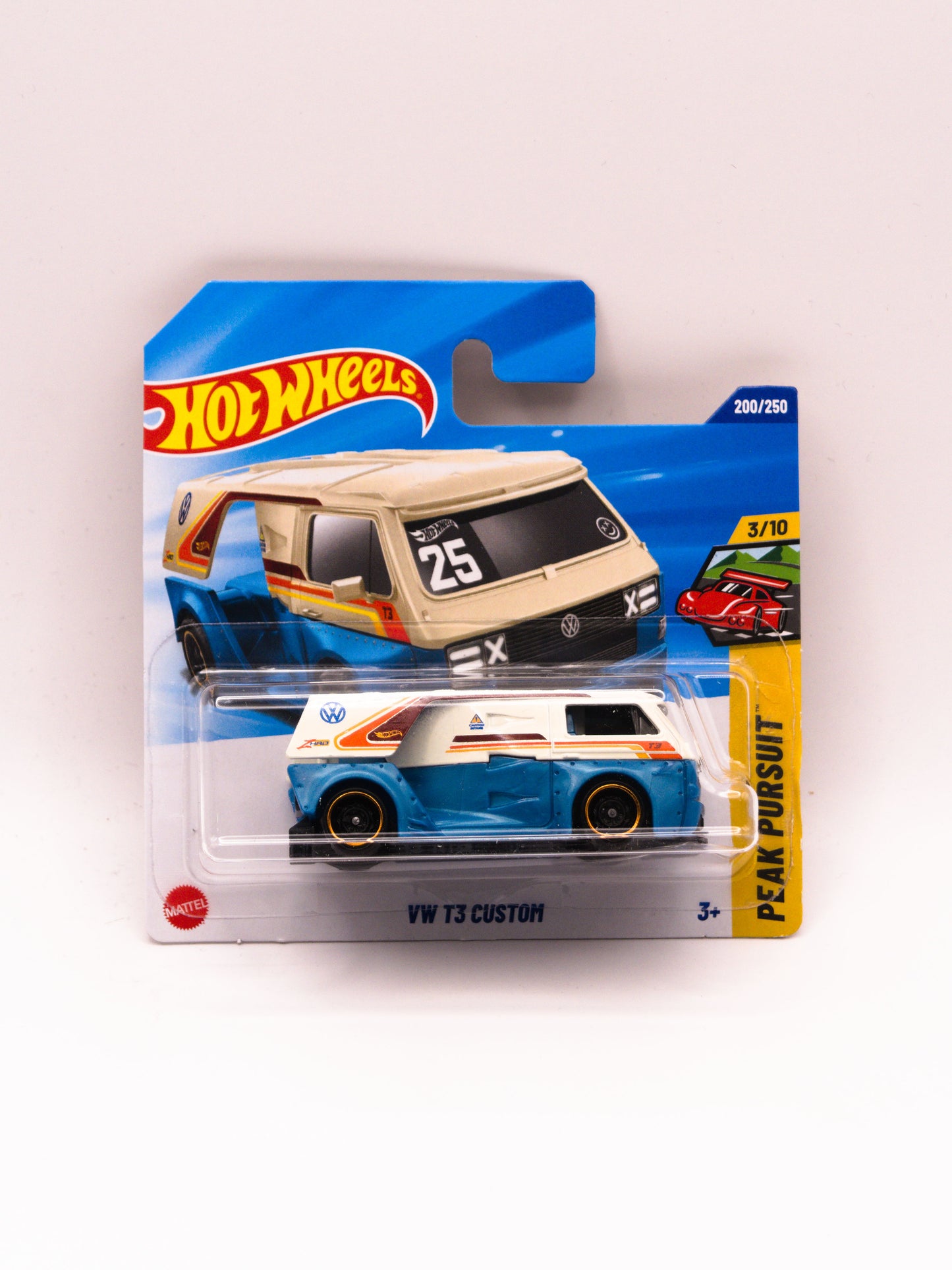 VW T3 Custom Beżowo-Niebieski