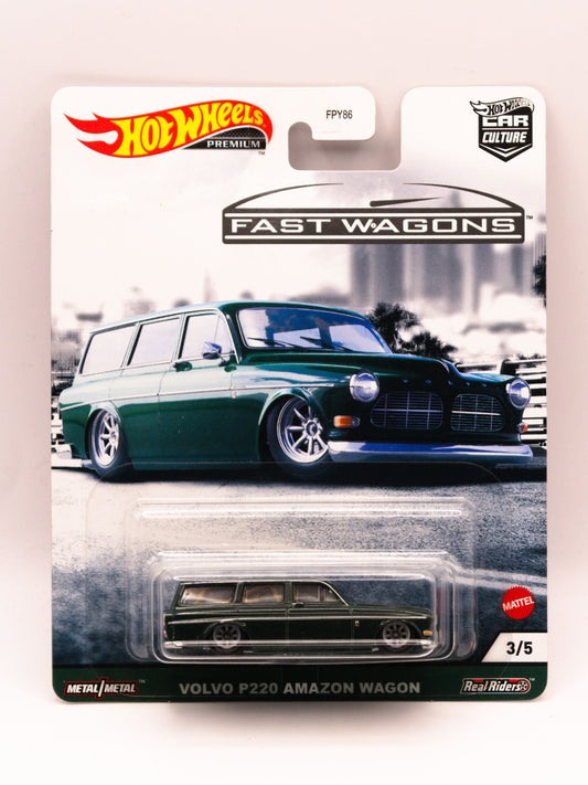 Volvo P220 Amazon Wagon Zielony Fast Wagons Premium