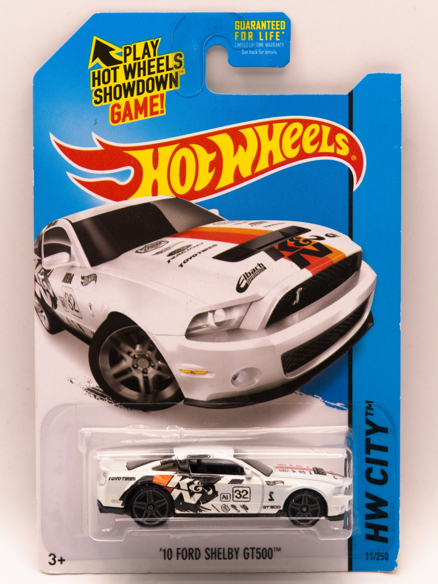 '10 Ford Shelby GT500 Biały