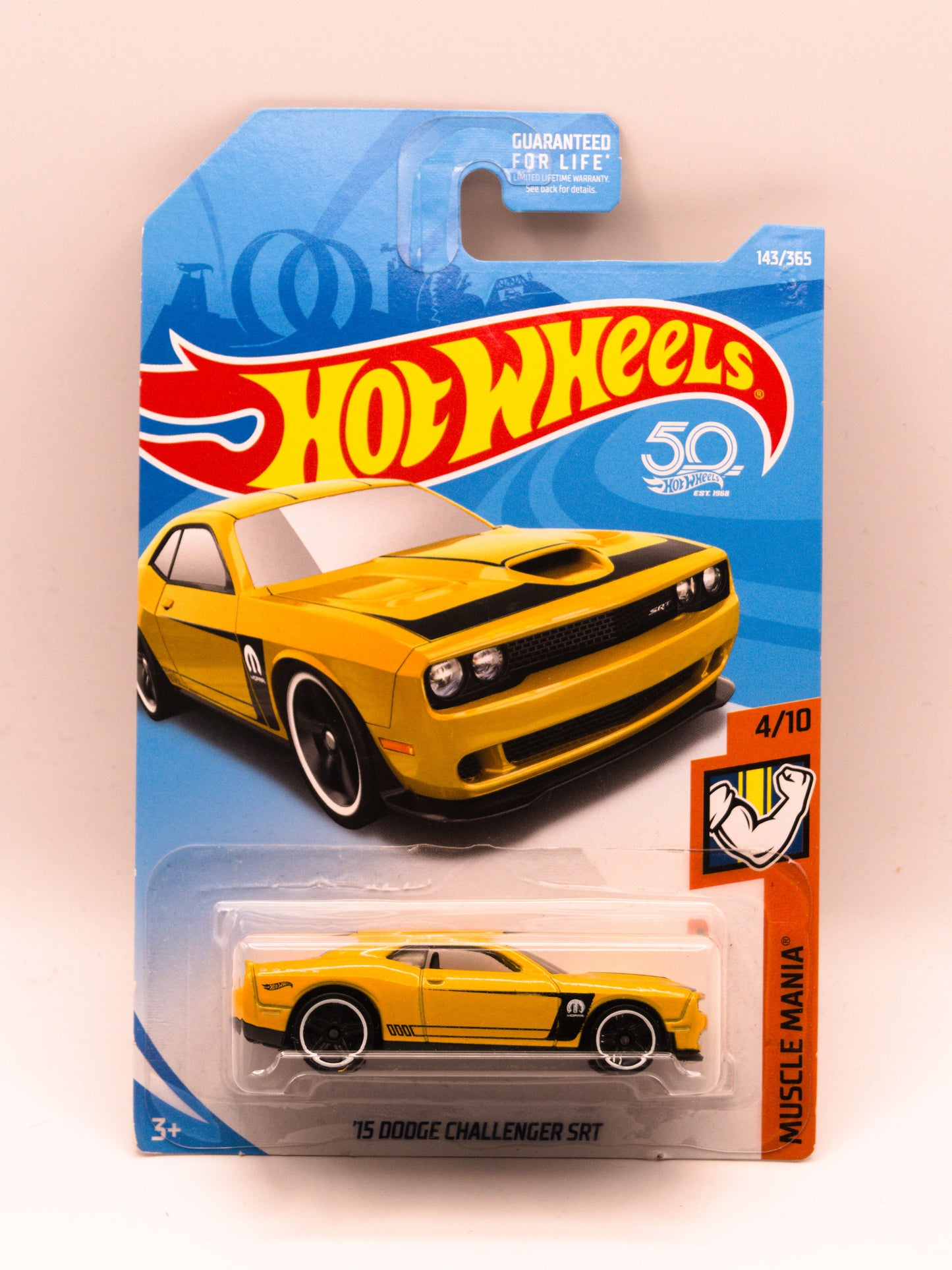 '15 Dodge Challenger SRT Żółty