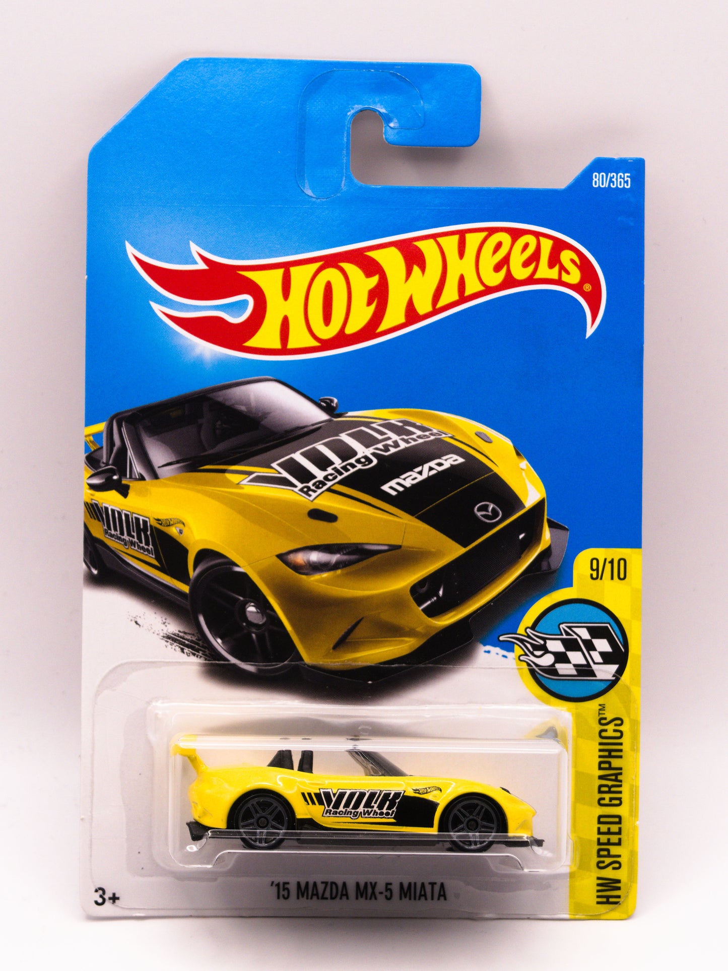 '15 Mazda MX-5 Miata Żółta