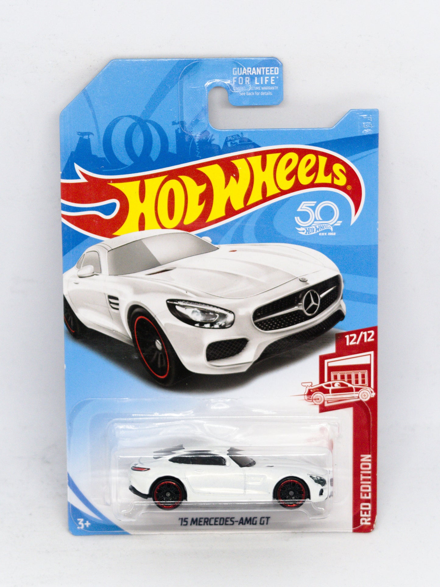 '15 Mercedes-AMG GT Biały Red Edition
