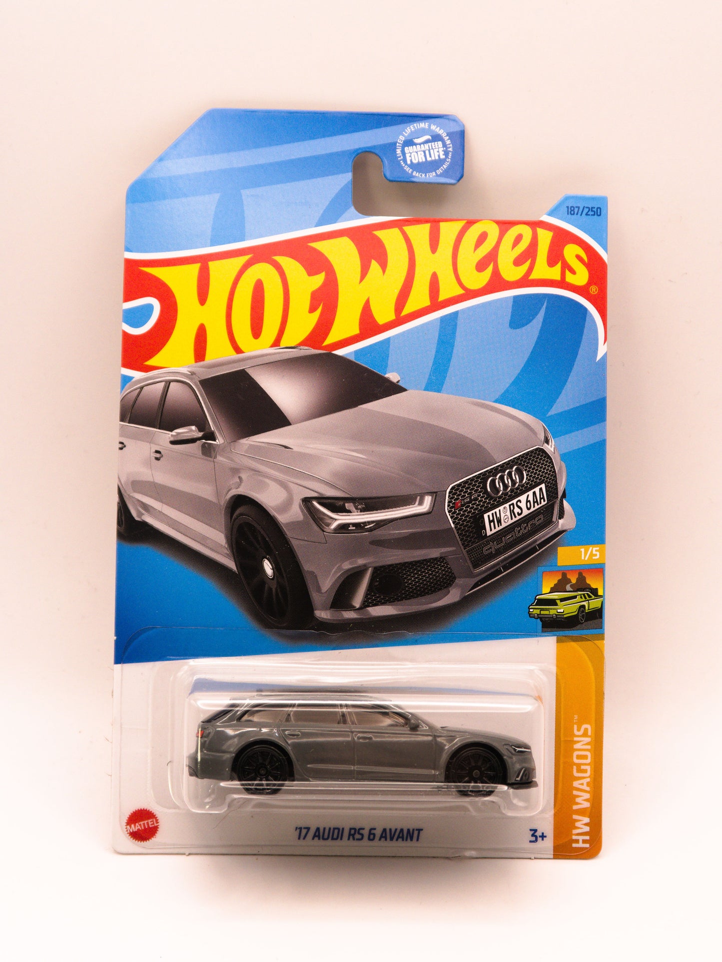 '17 Audi RS6 Avant Szary Dollar General USA Exclusive Recolor