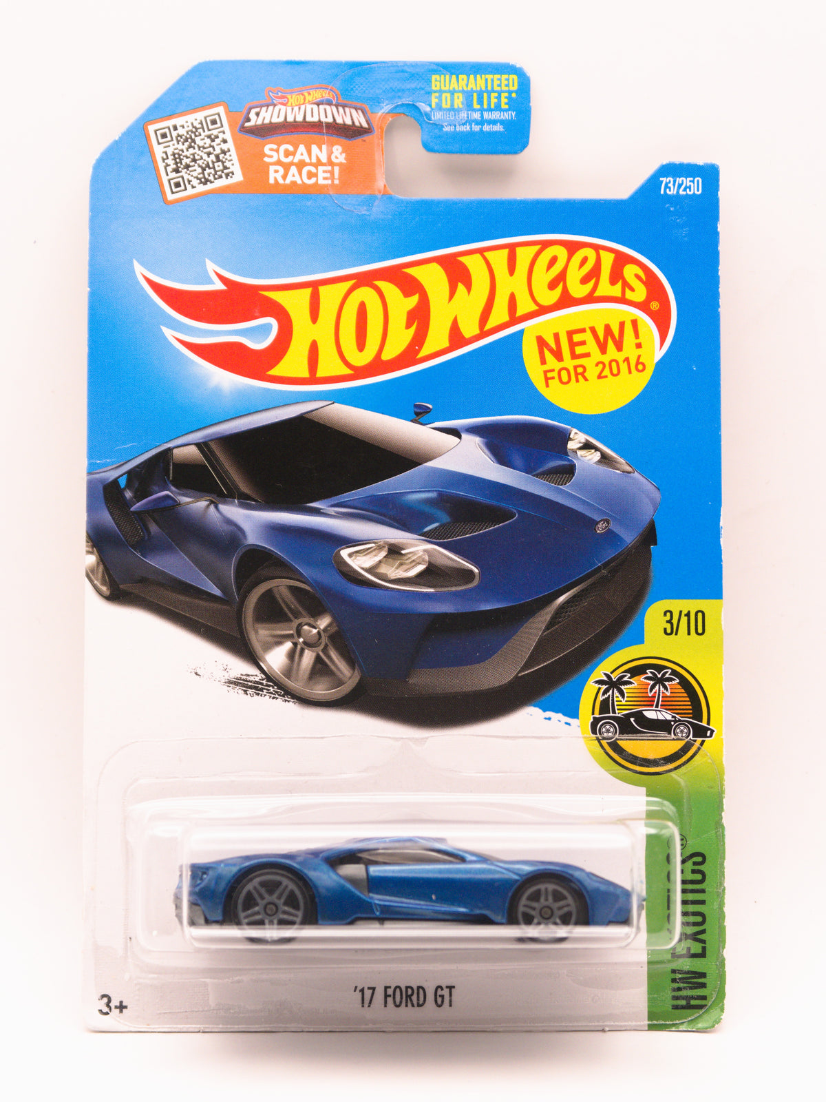 '17 Ford GT Niebieski