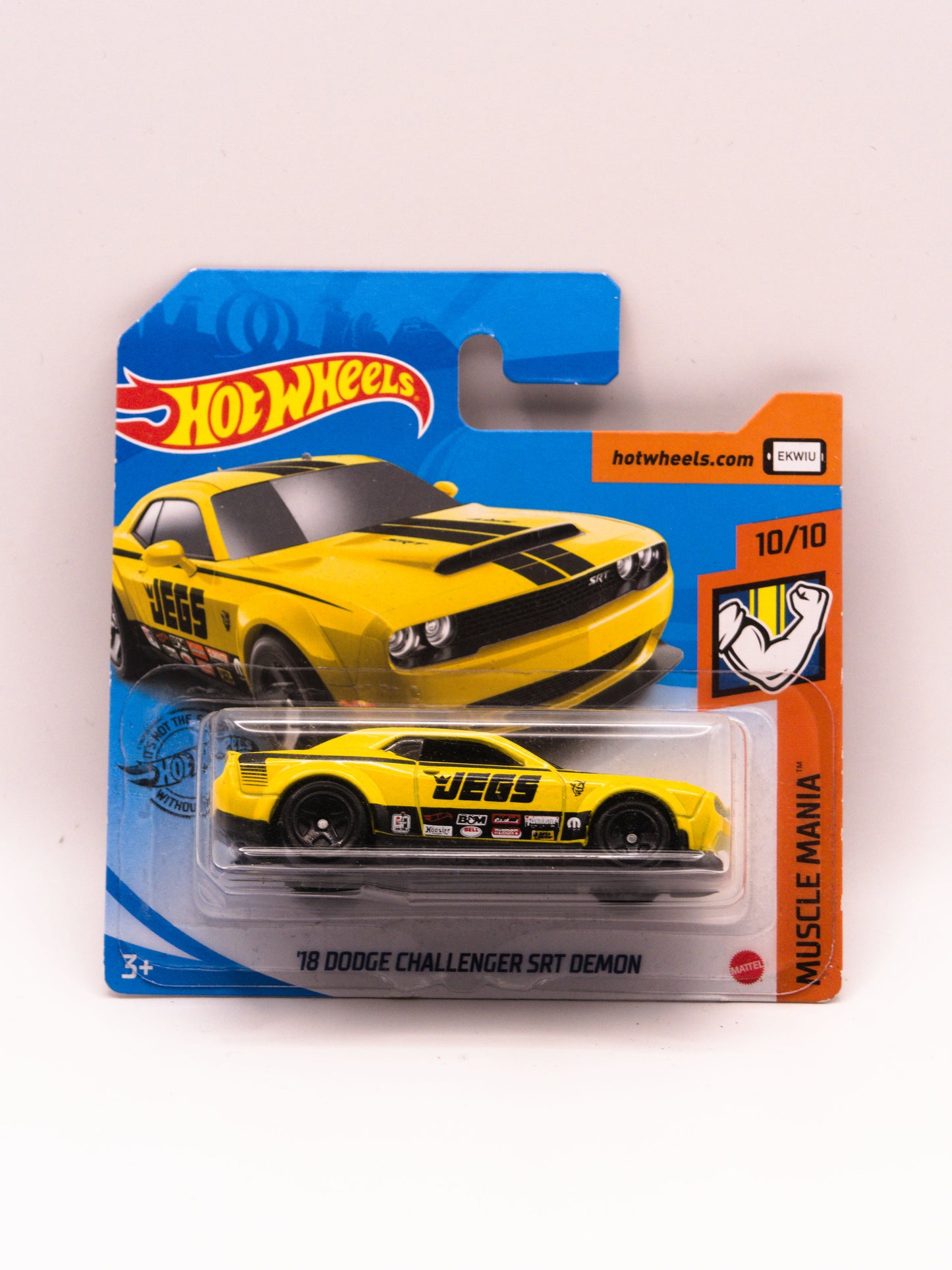 '18 Dodge Challenger SRT Demon Żółty