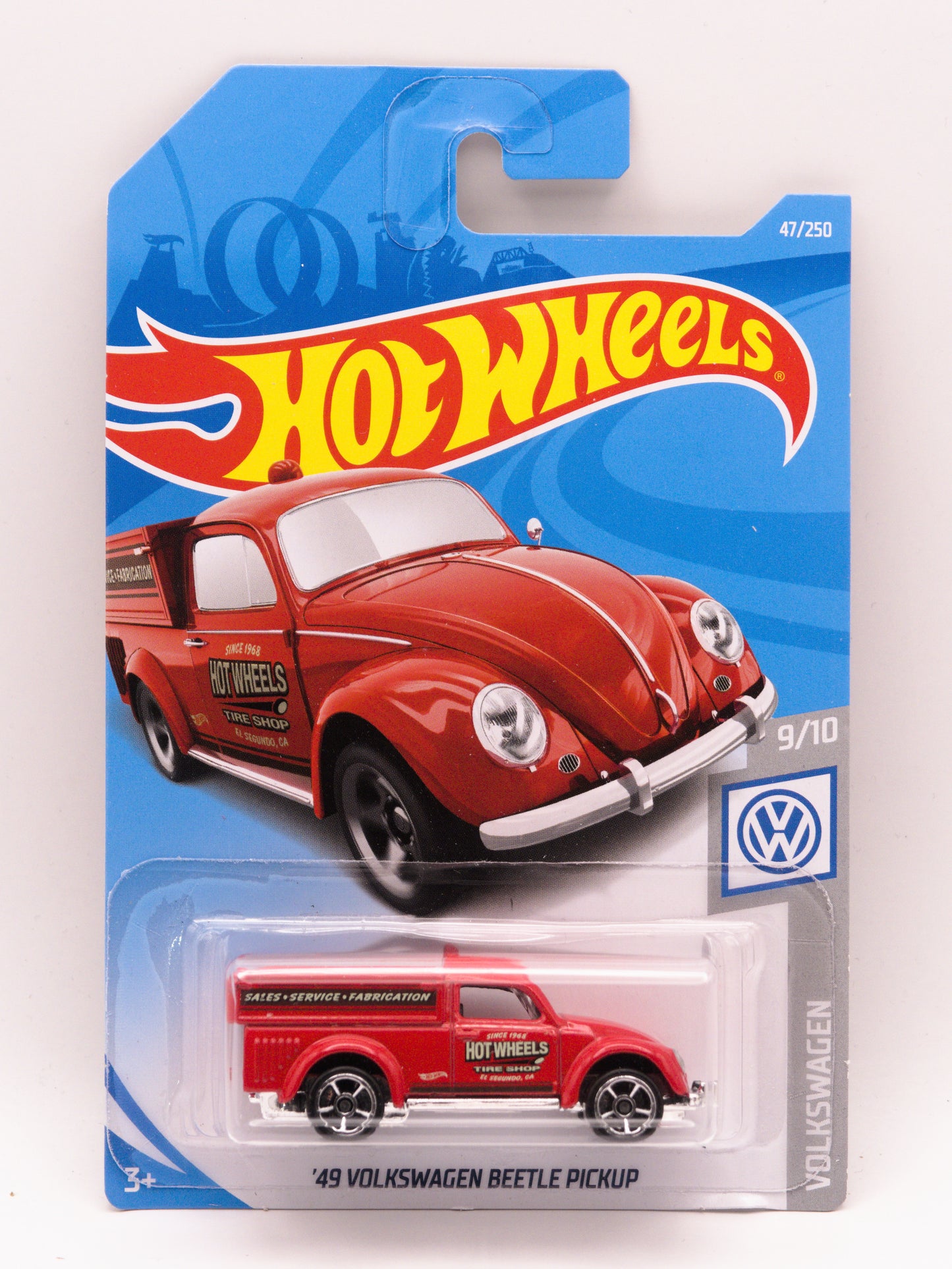 '49 Volkswagen Beetle Pickup Czerwony